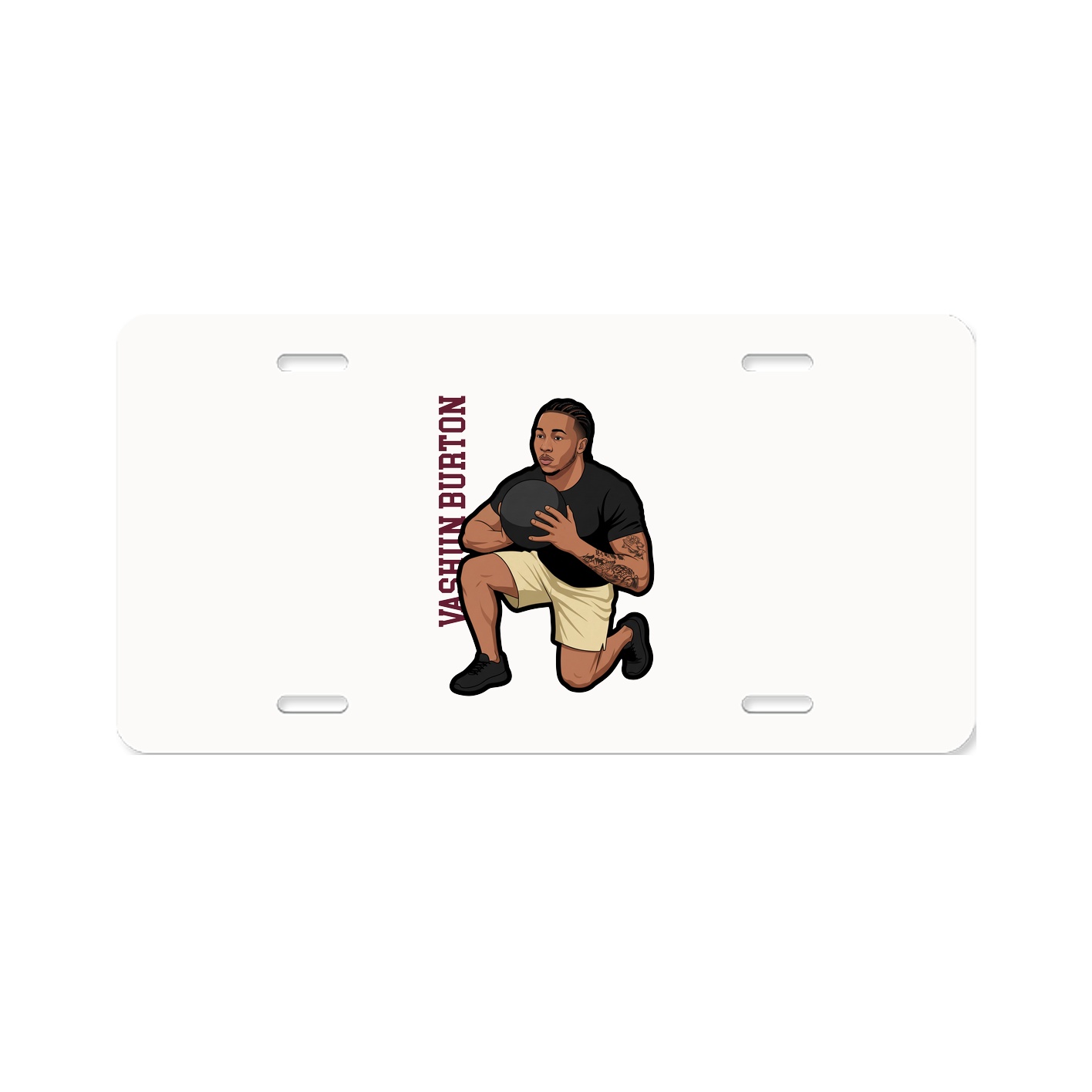 Aluminum License Plate