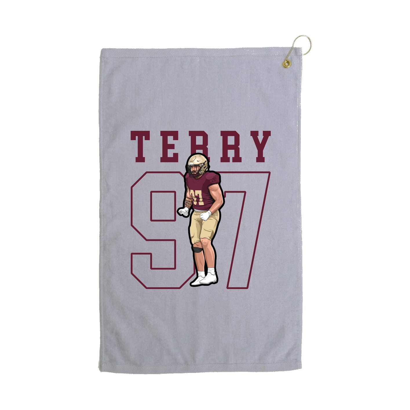 Golf Towel — Shirsey in Grey