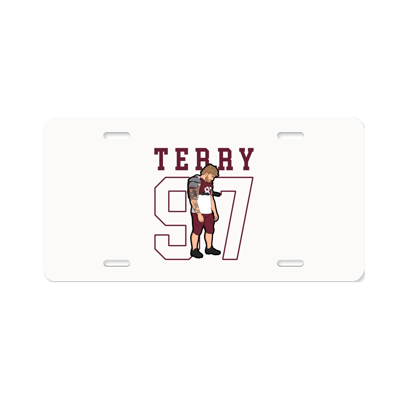 License Plate — Shirsey in Classic