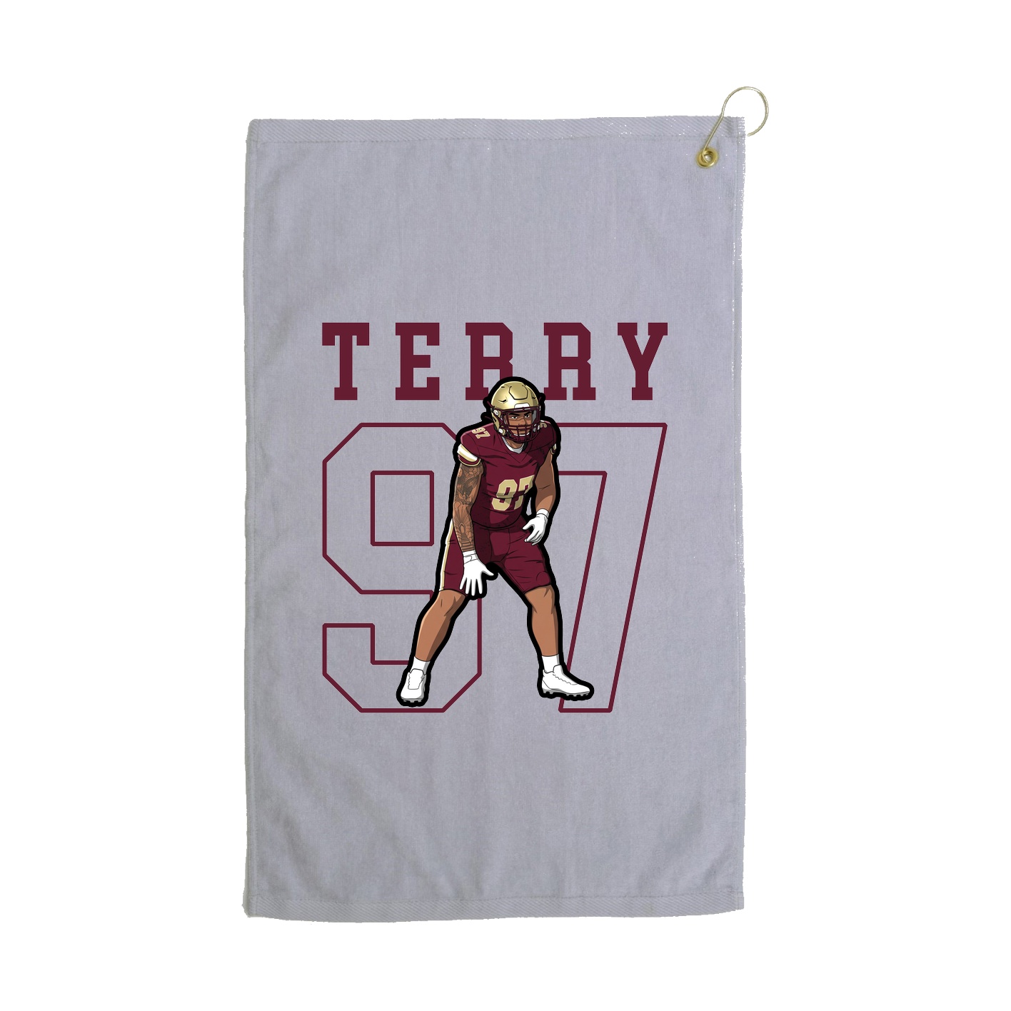 Golf Towel — Shirsey in Grey