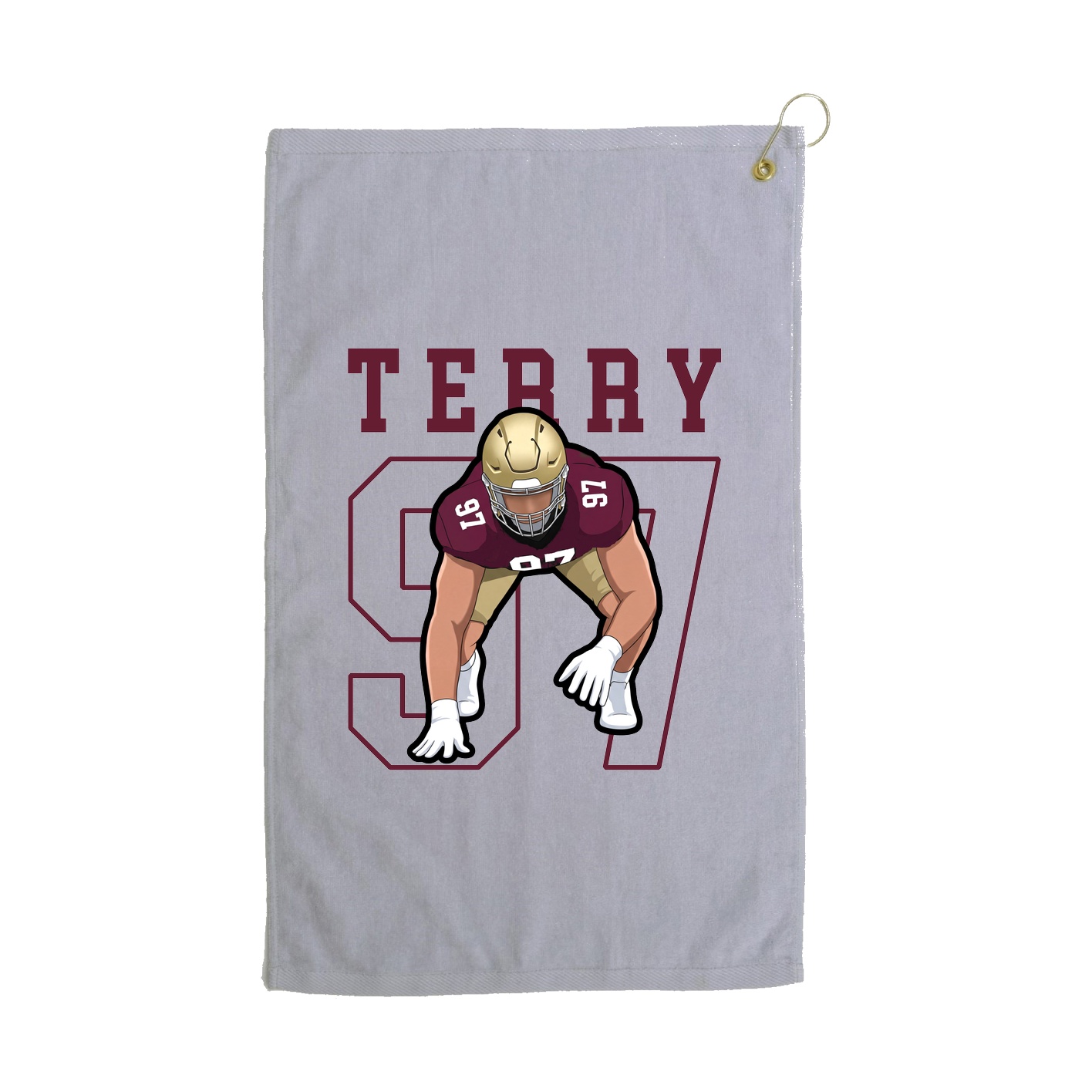 Terry Velour Golf Towel