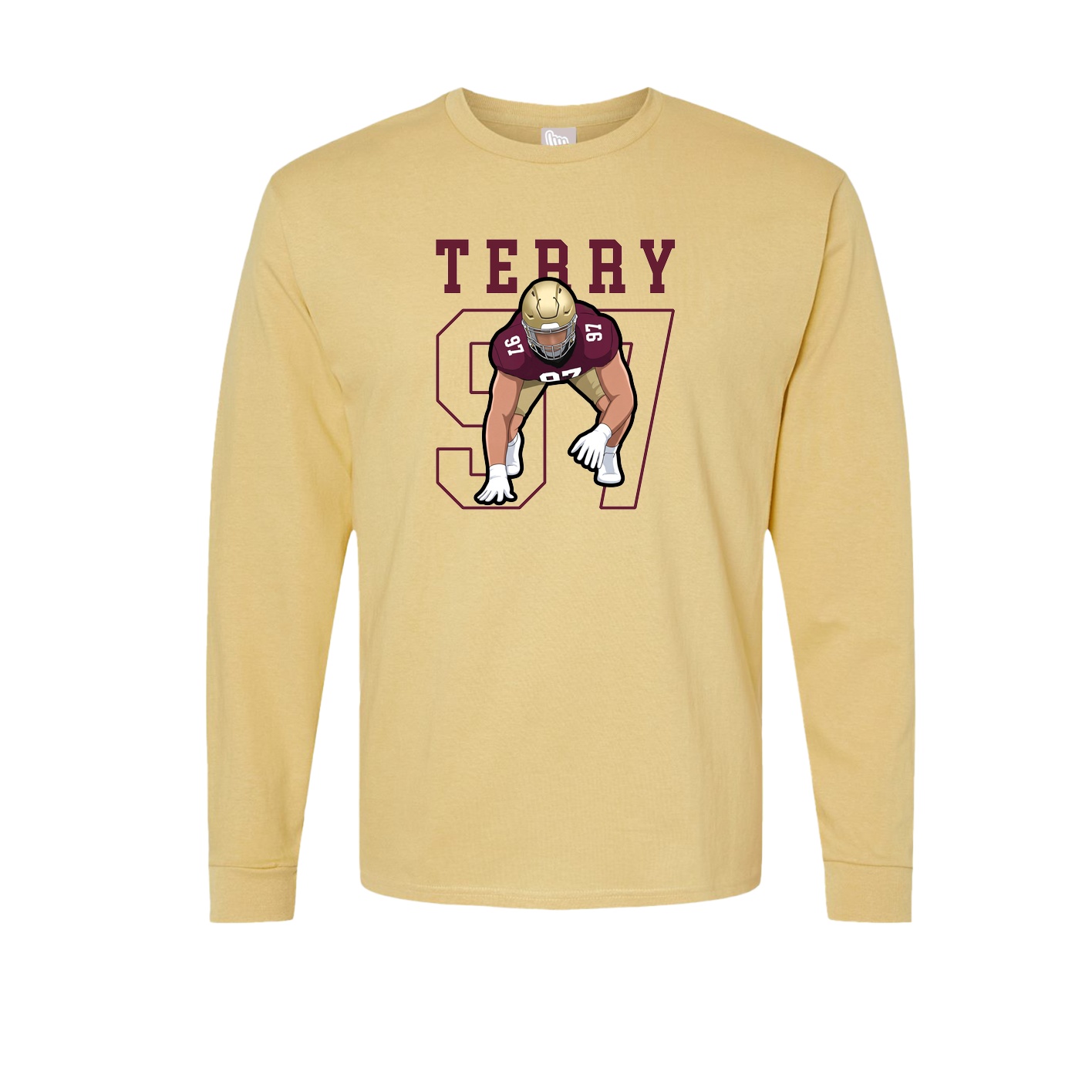 Long Sleeve Tee — Shirsey in Vegas Gold
