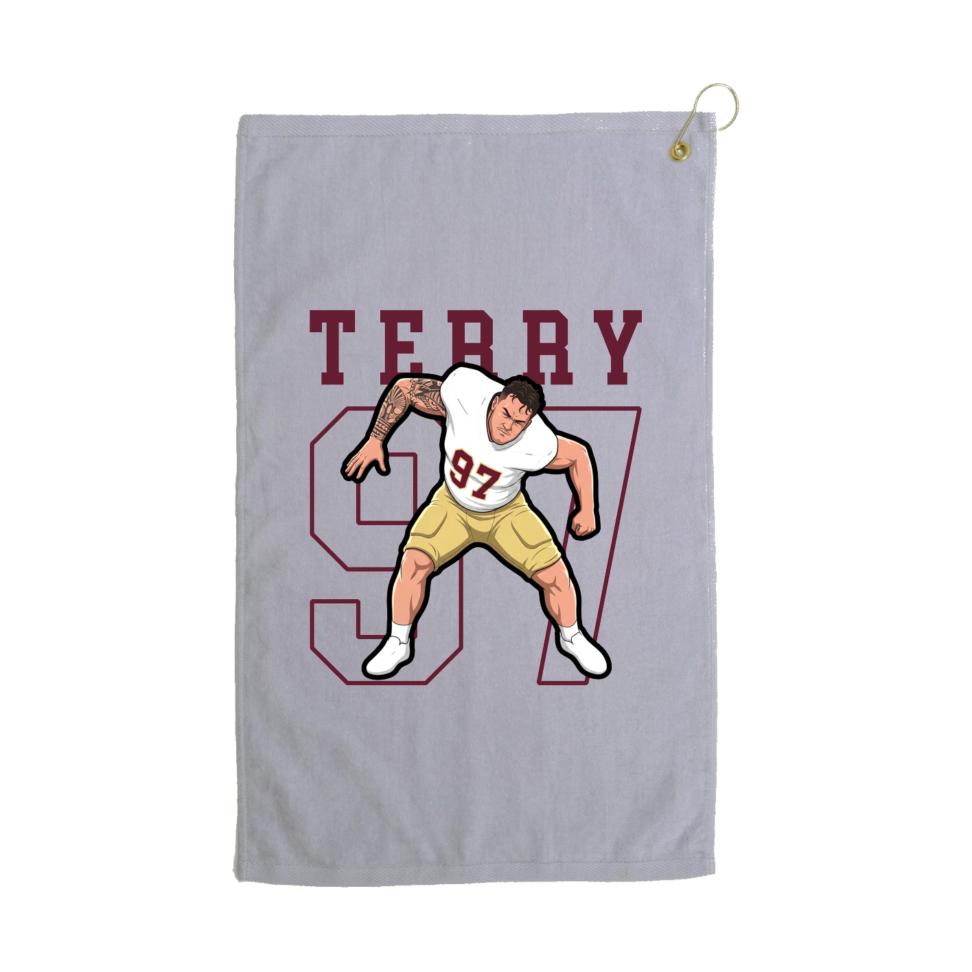 Golf Towel — Shirsey in Grey