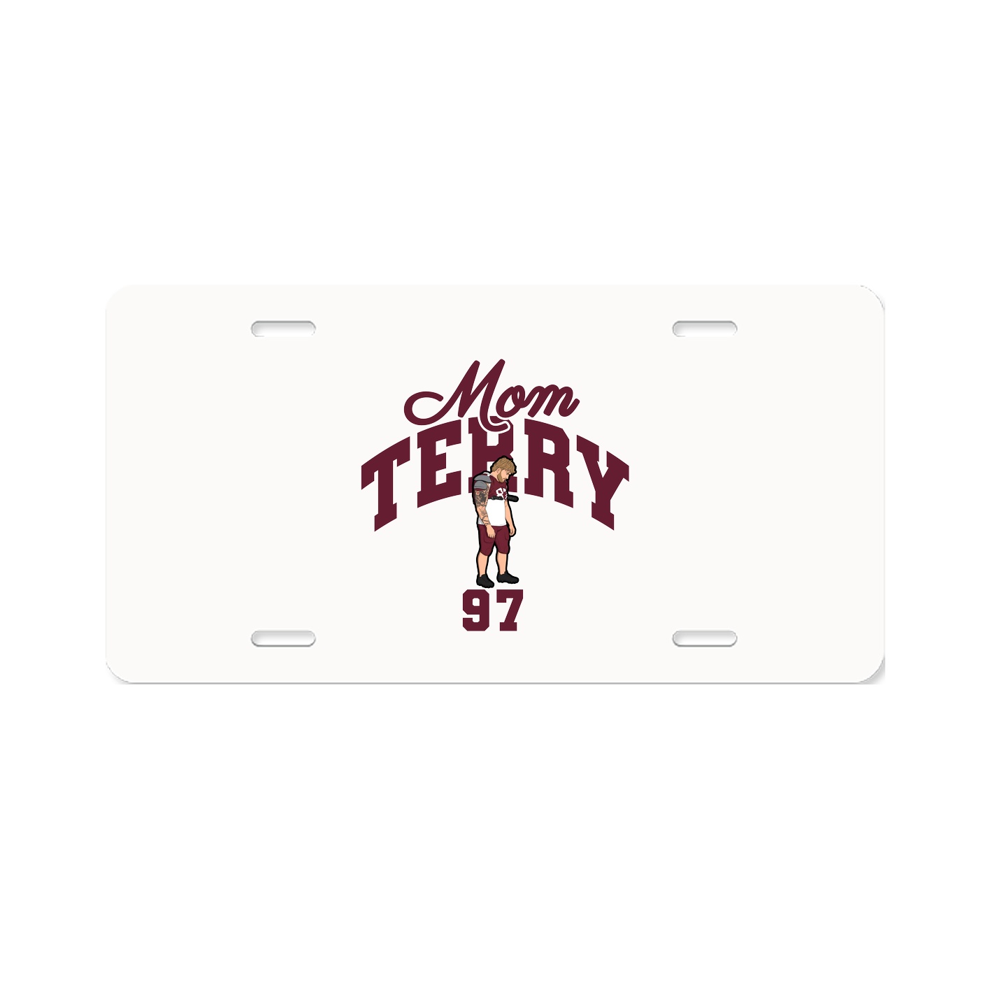 Aluminum License Plate