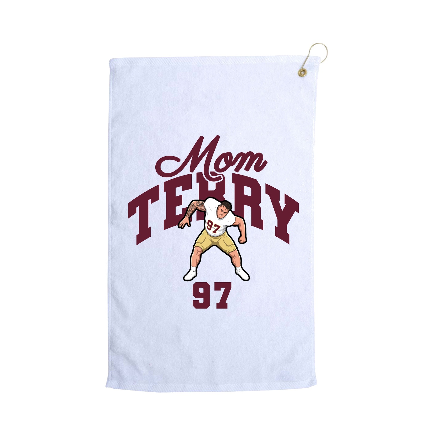 Terry Velour Golf Towel