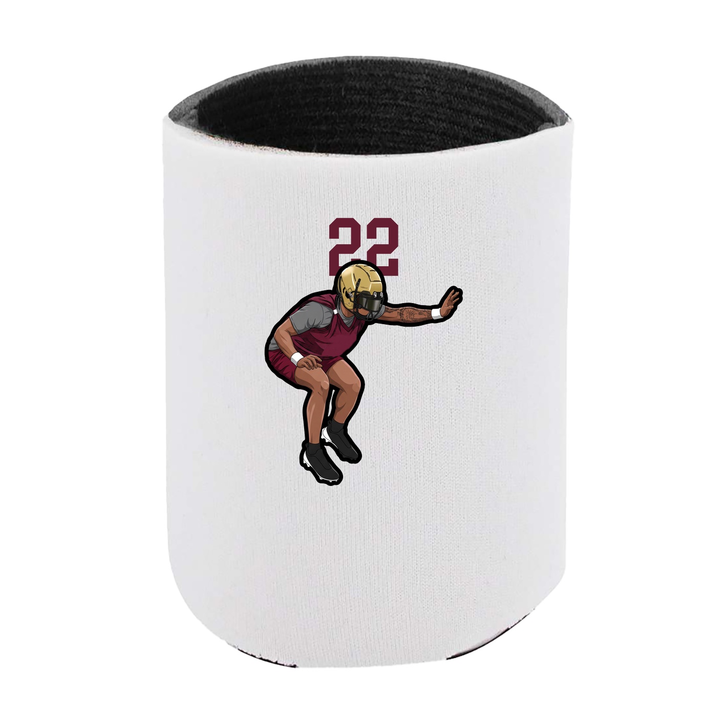 Can Holder — Number Top in White