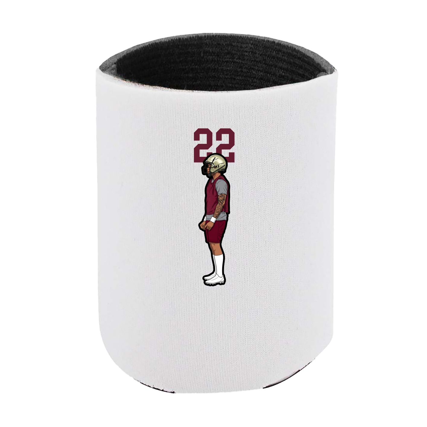 Can Holder — Number Top in White