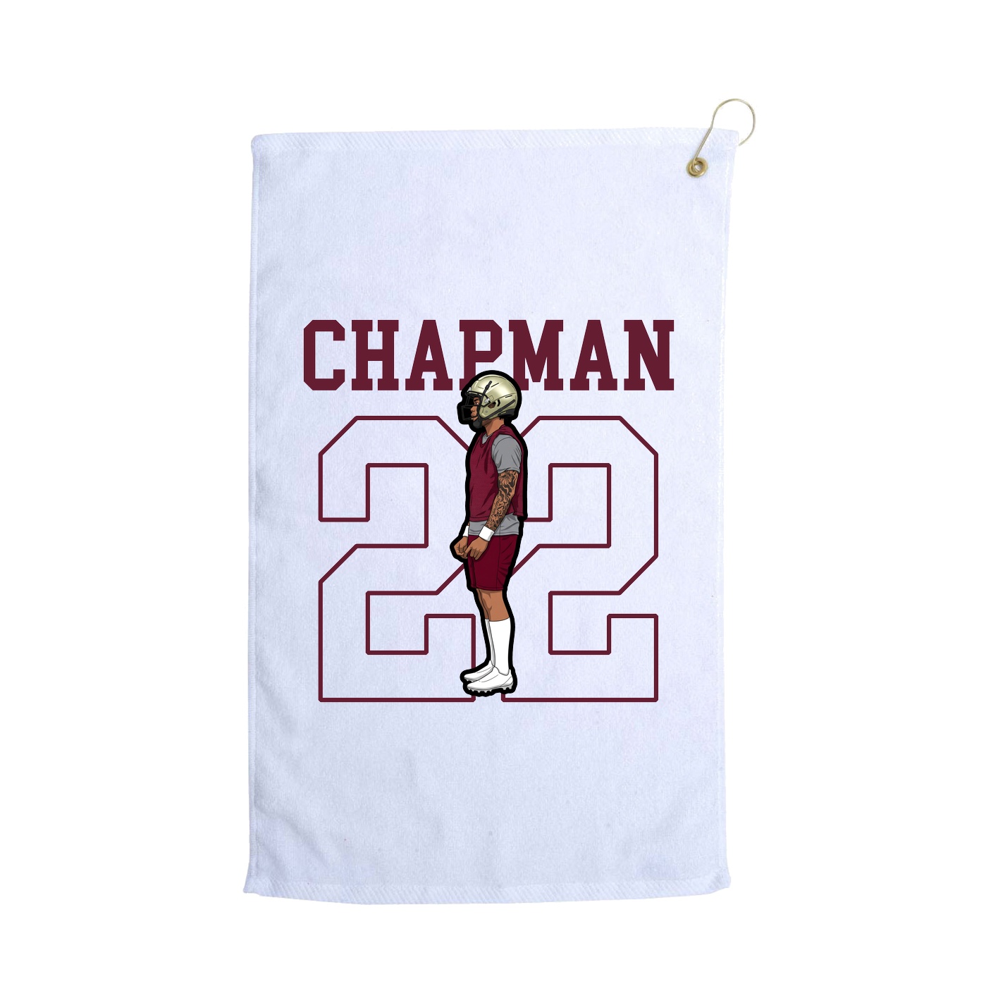 Golf Towel — Shirsey in White