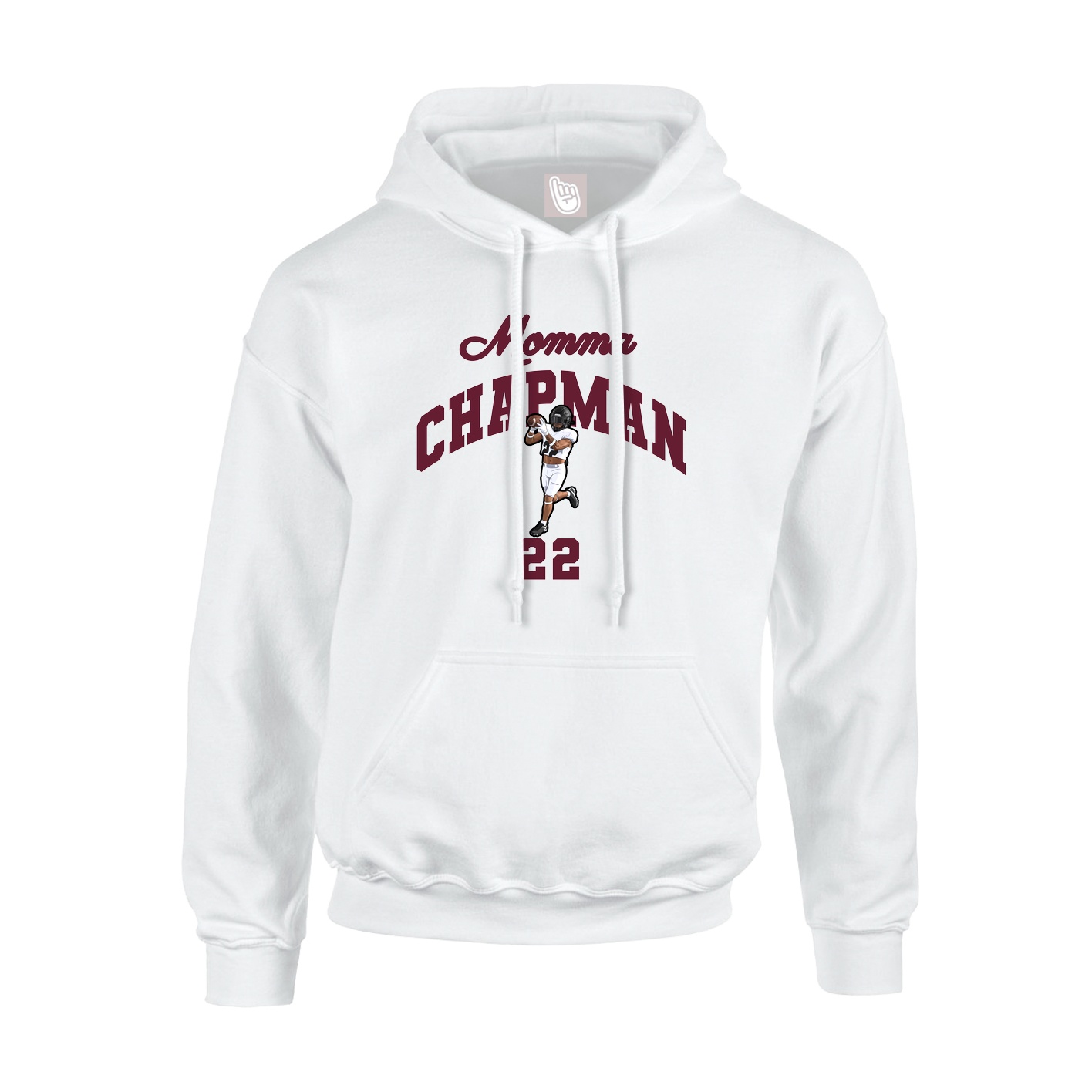 Hoodie — Mothers Day Arch in White
