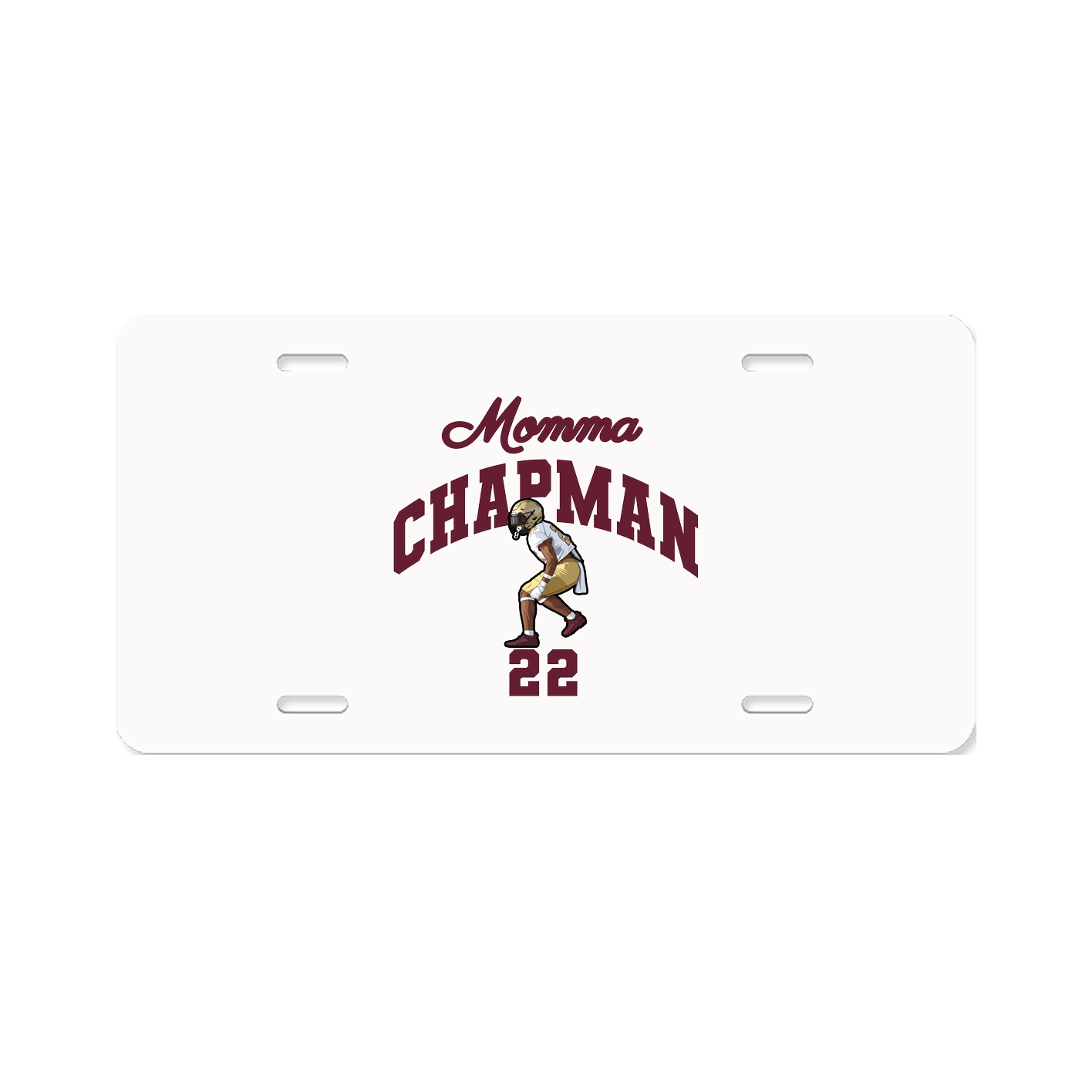 License Plate — Mothers Day Arch in Classic