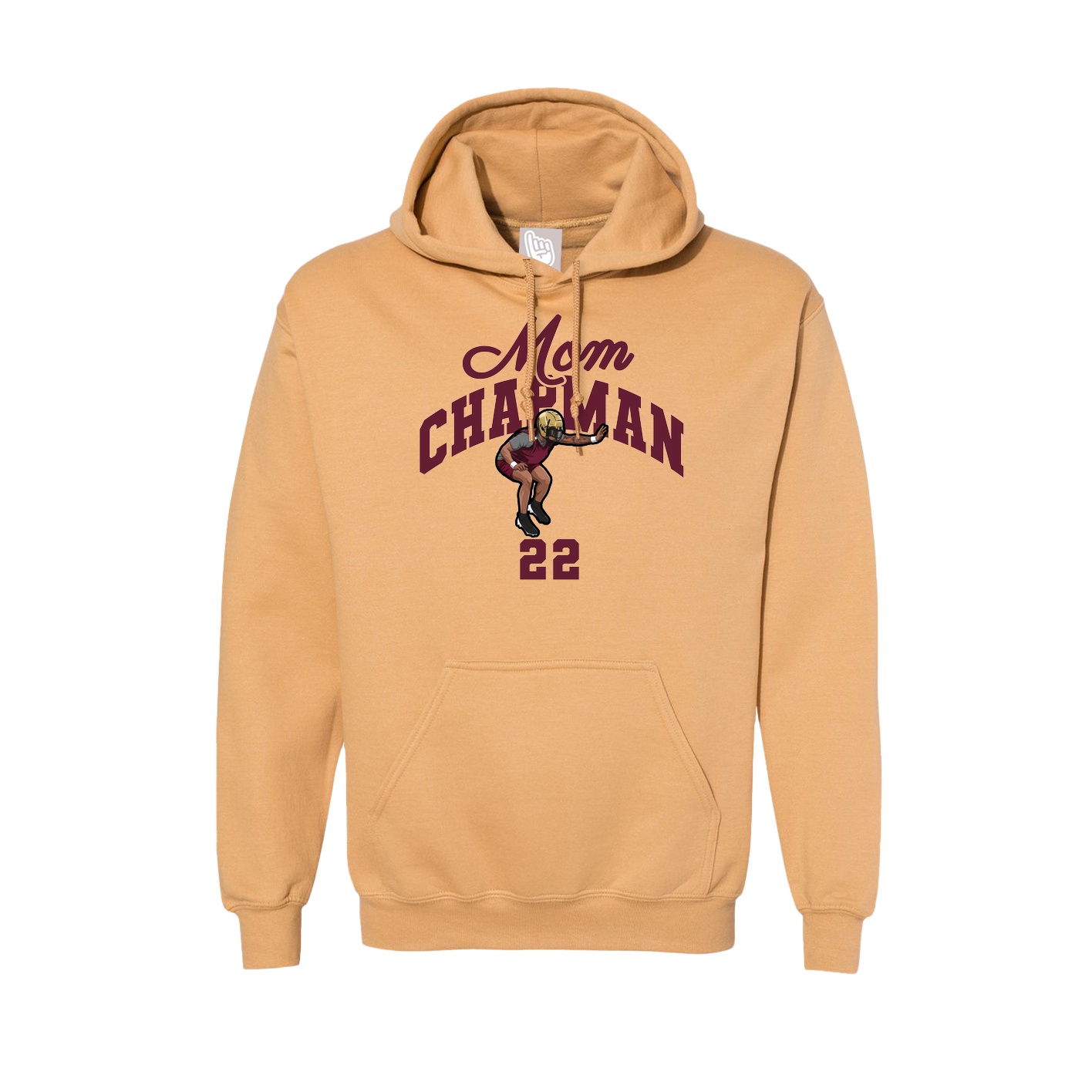 Hoodie — Mothers Day Arch in Vegas Gold