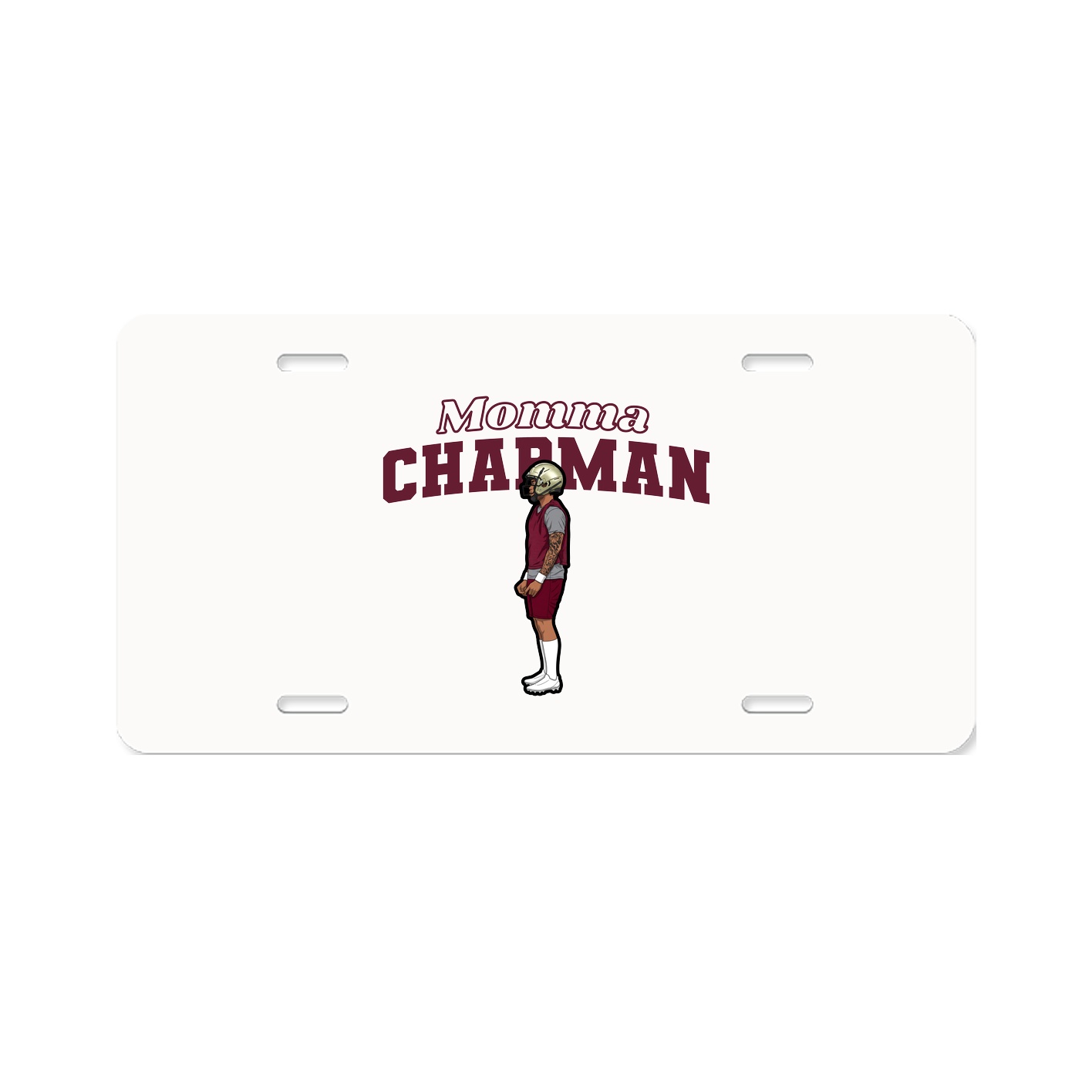 License Plate — Mothers Day Block in Classic