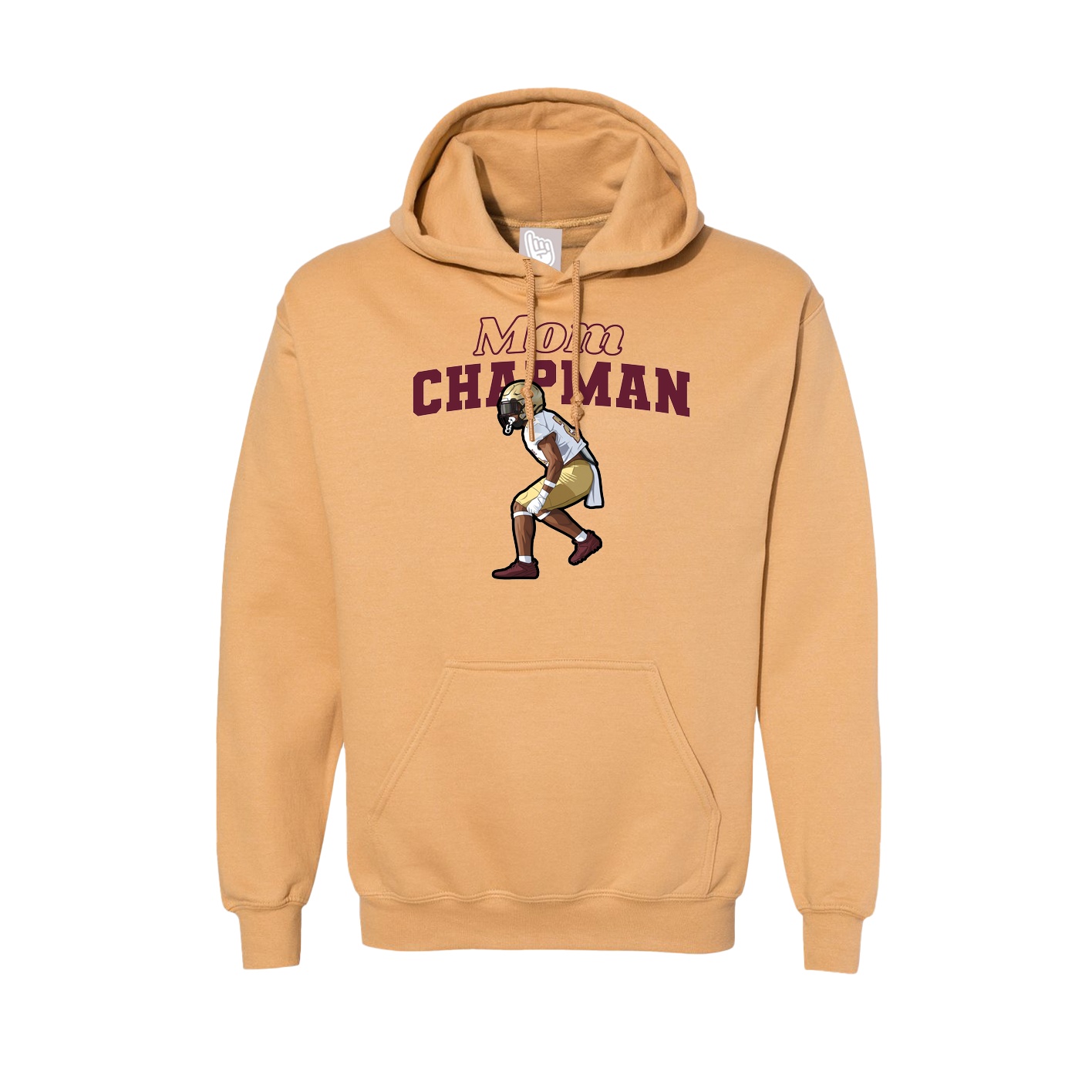 Hoodie — Mothers Day Block in Vegas Gold