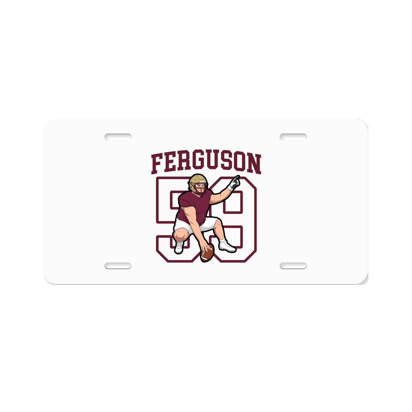 Aluminum License Plate