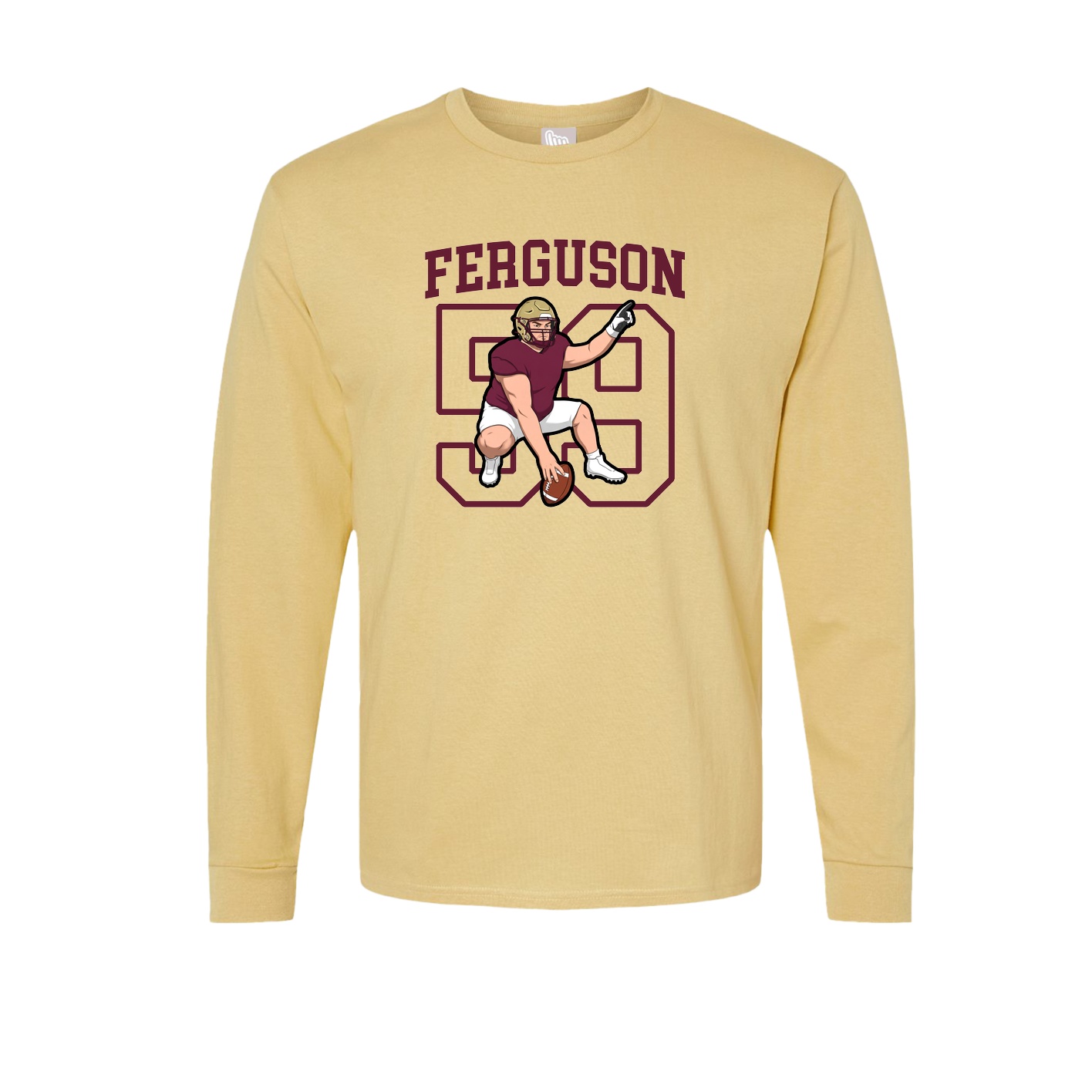 Long Sleeve Tee — Shirsey in Vegas Gold