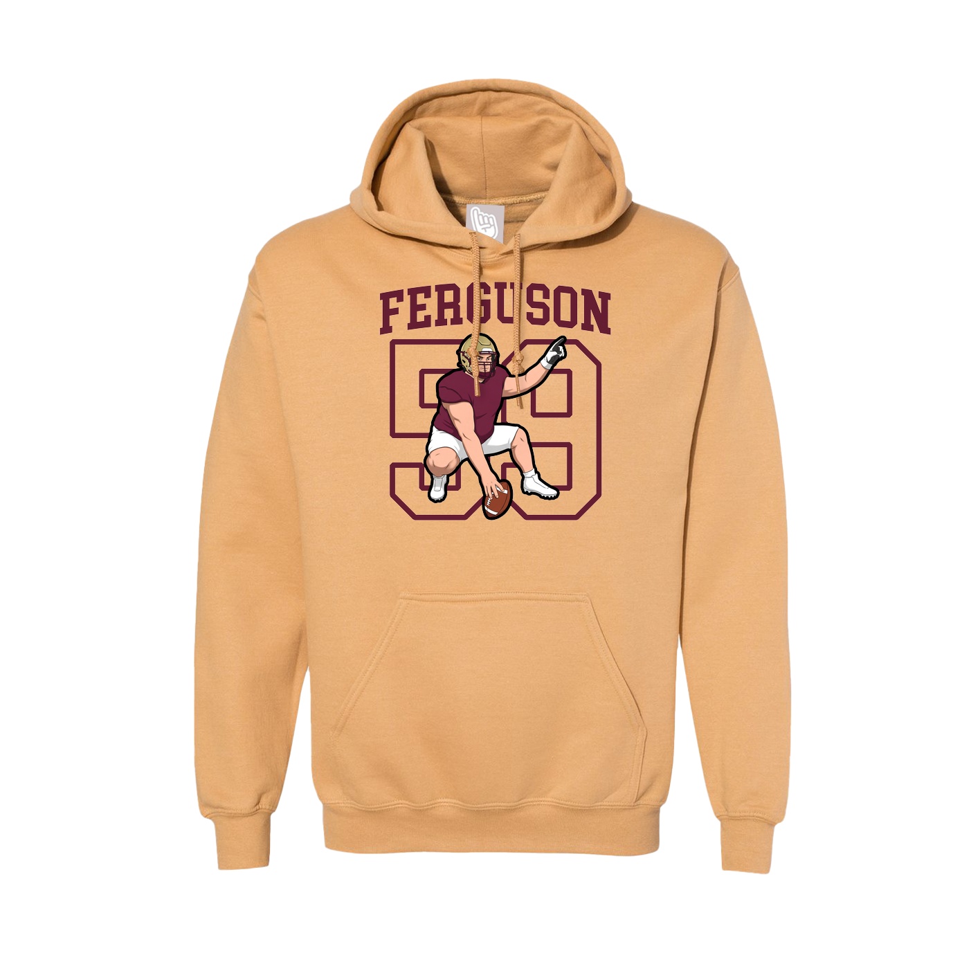 Hoodie — Shirsey in Vegas Gold