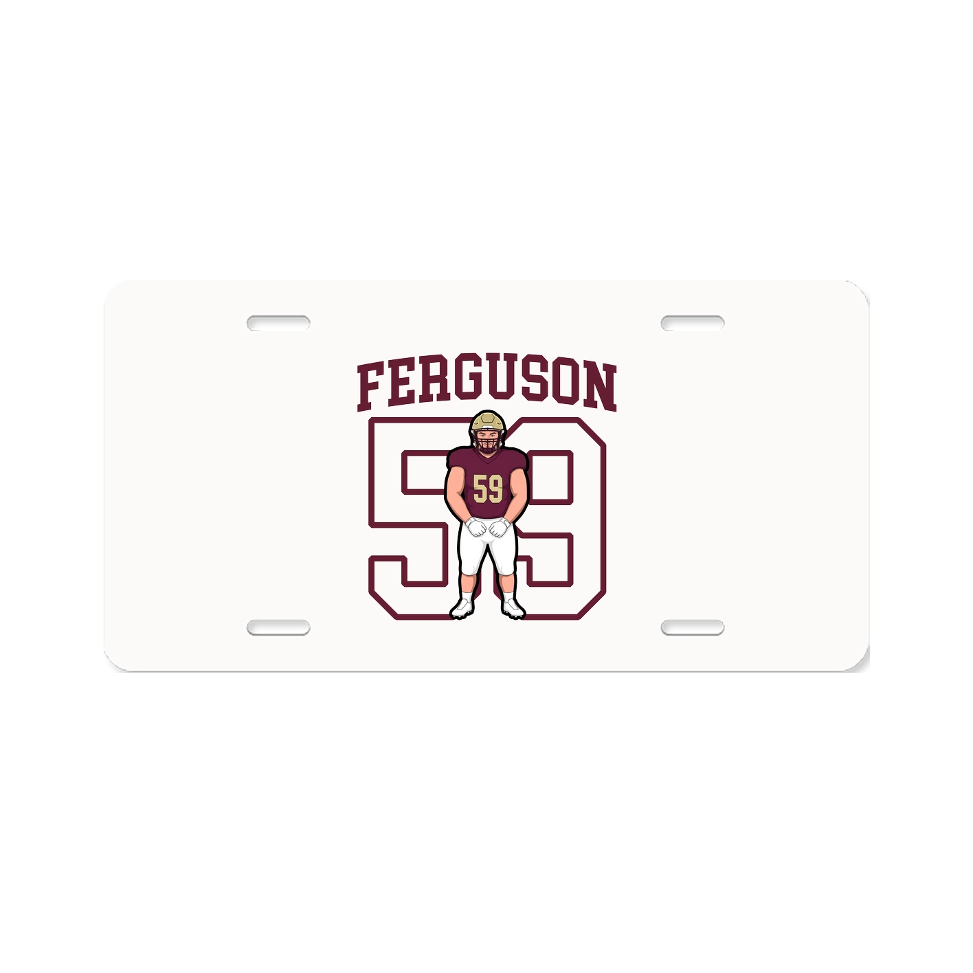 License Plate — Shirsey in Classic