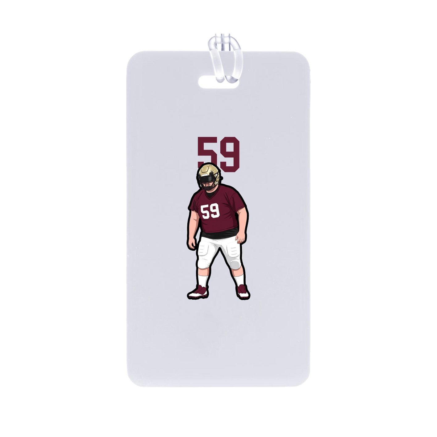 Bag Tag — Number Top in Classic