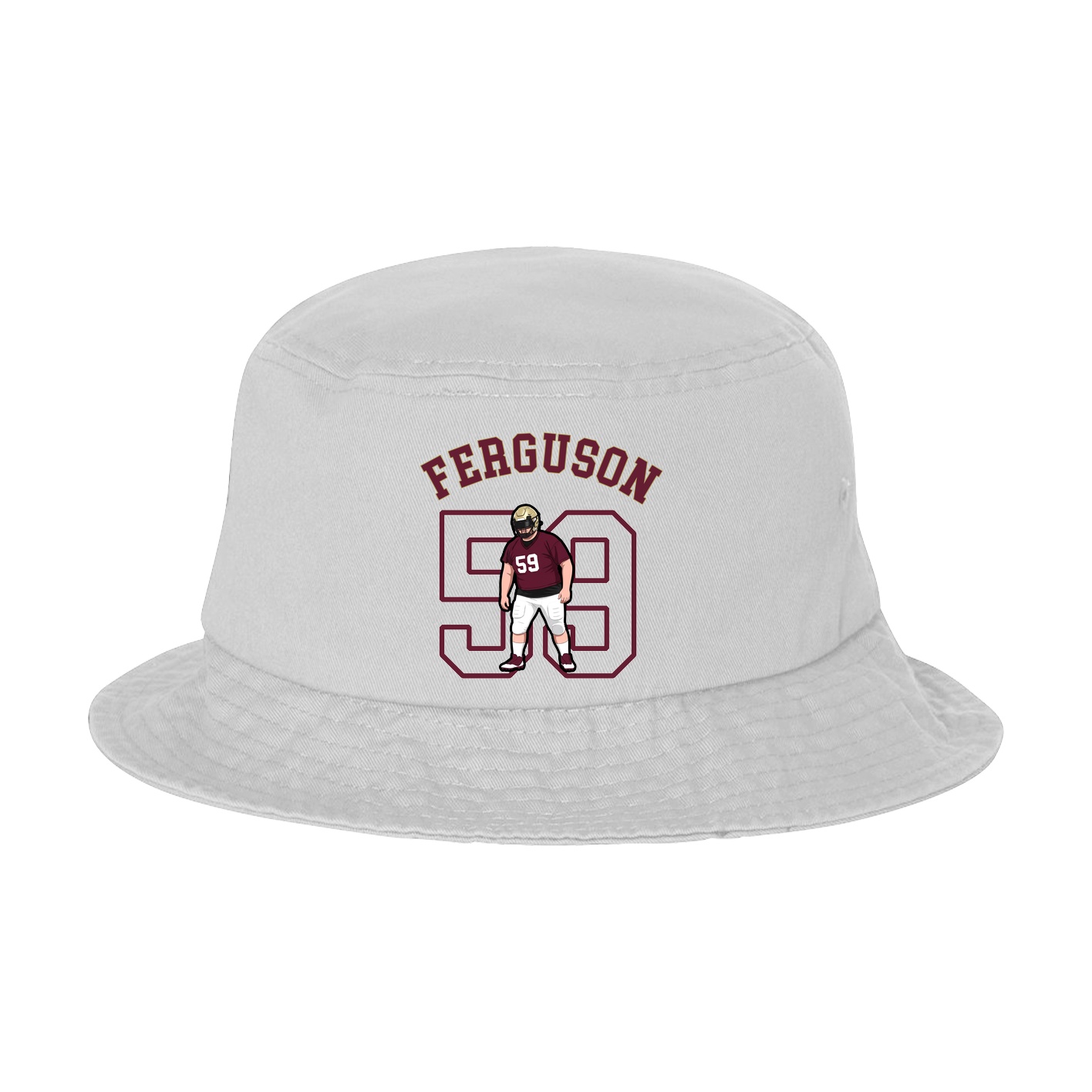 Bucket Cap — Shirsey Arch in White