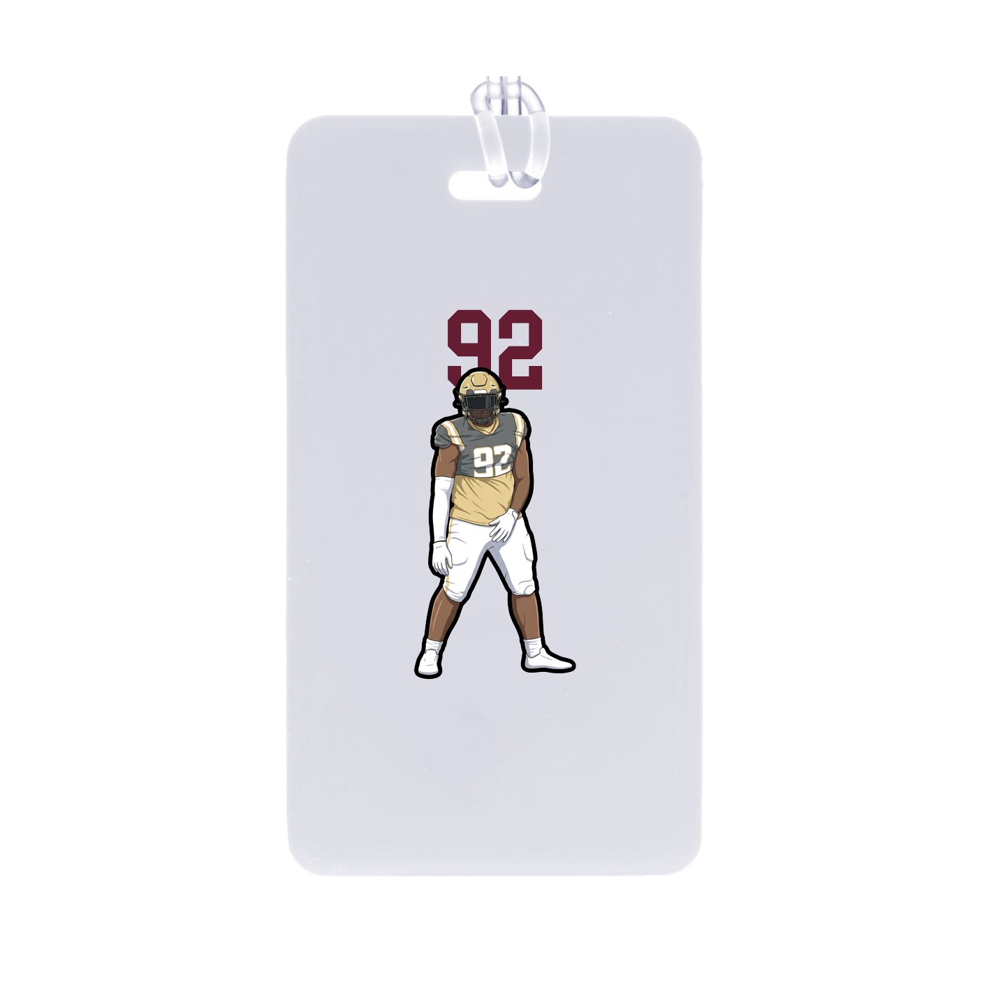 Bag Tag — Number Top in Classic