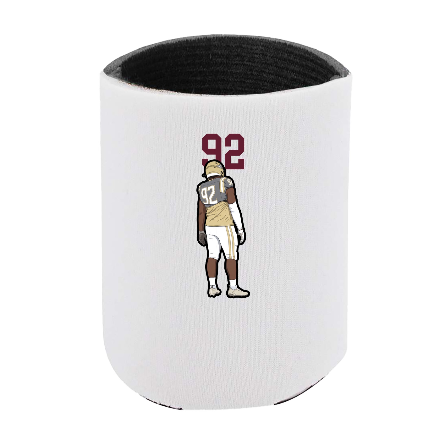 Can Holder — Number Top in White