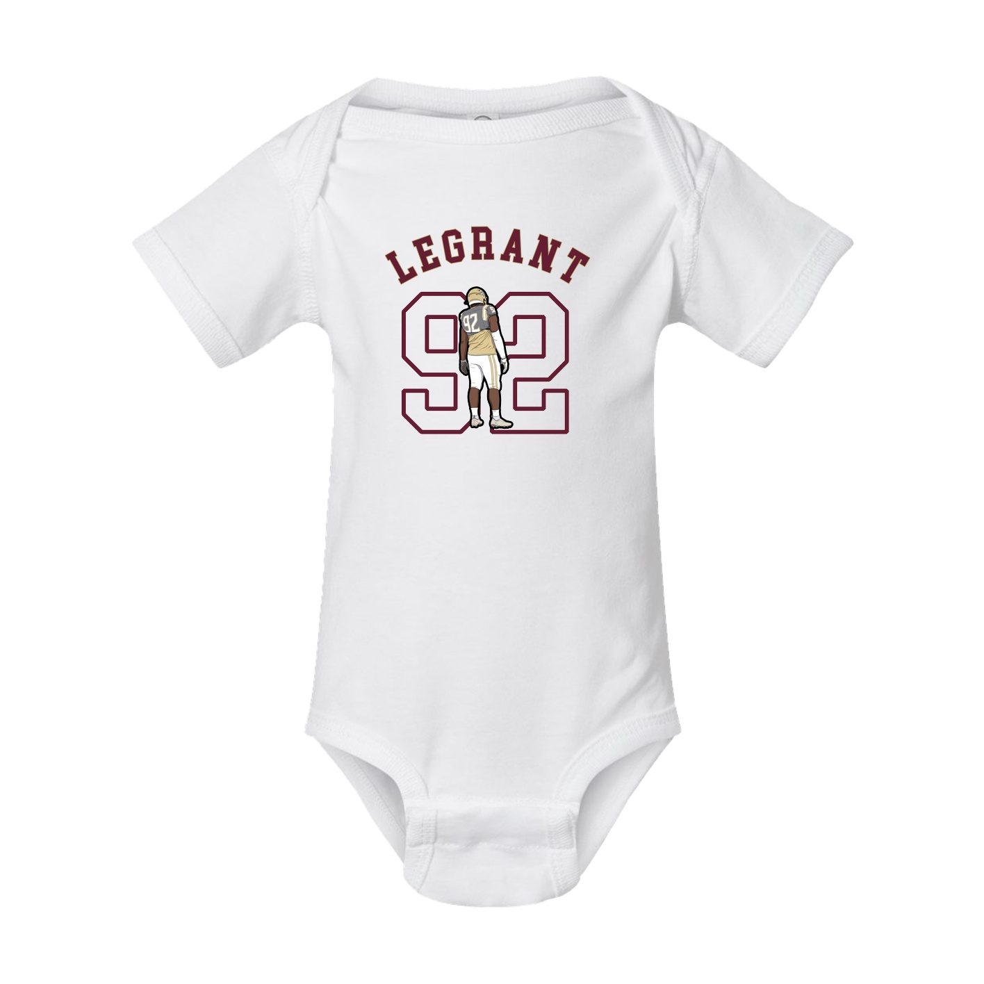 Baby Onesie — Shirsey Arch in White
