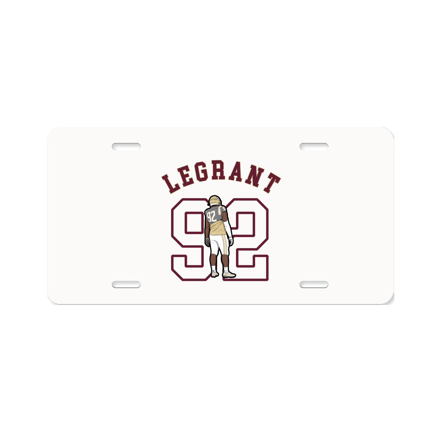 License Plate — Shirsey Arch in Classic