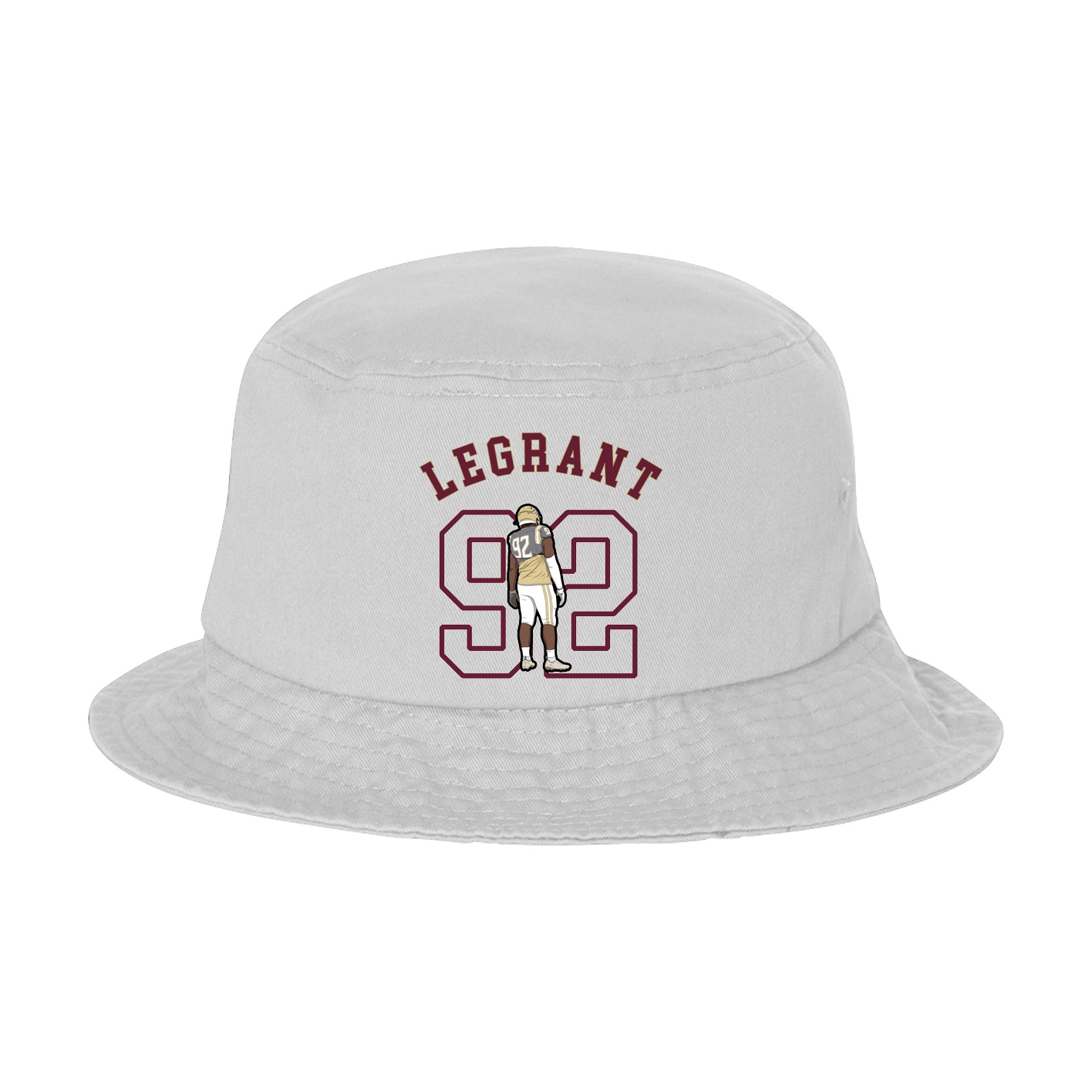 Bucket Cap — Shirsey Arch in White
