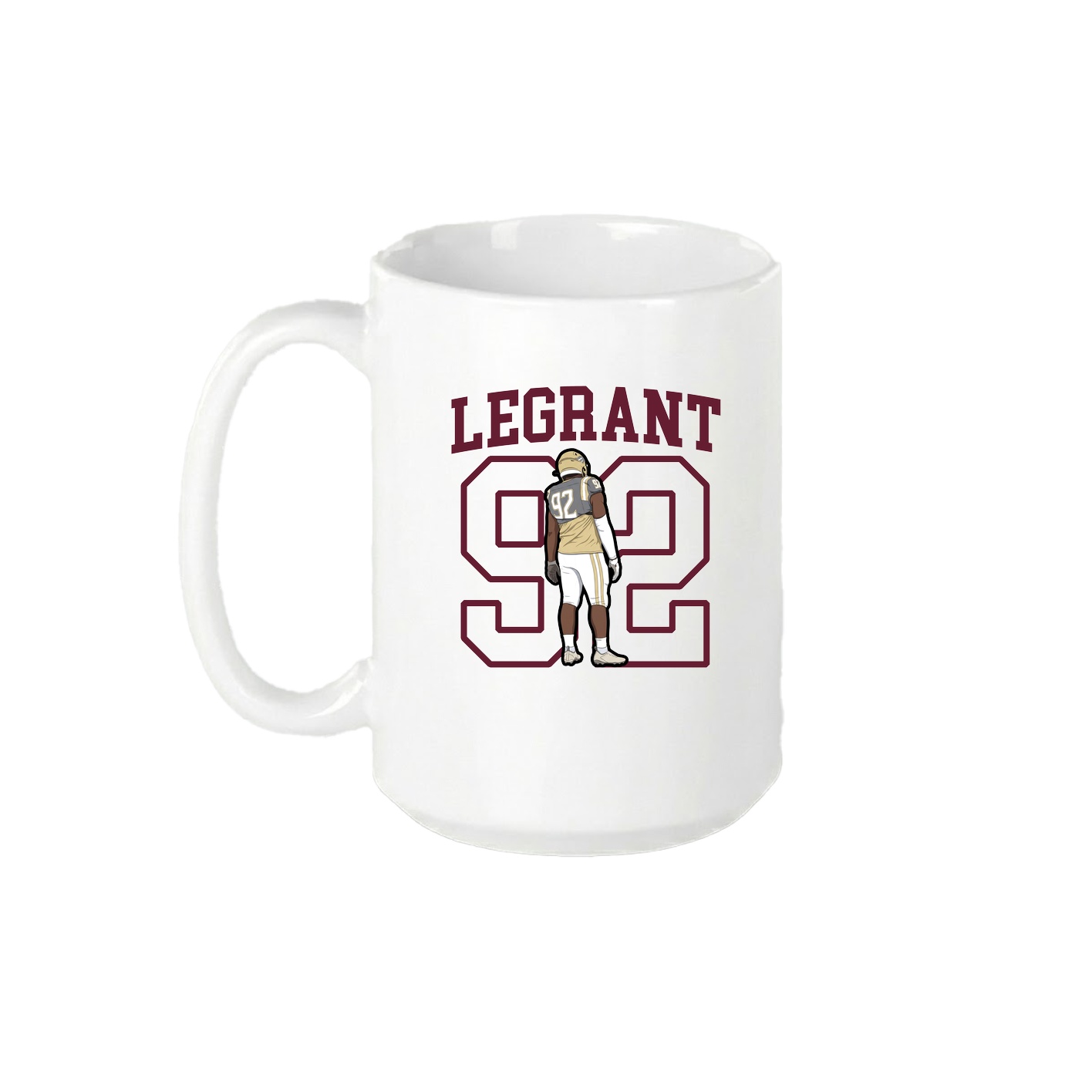 15oz Coffee Mug — Shirsey in White