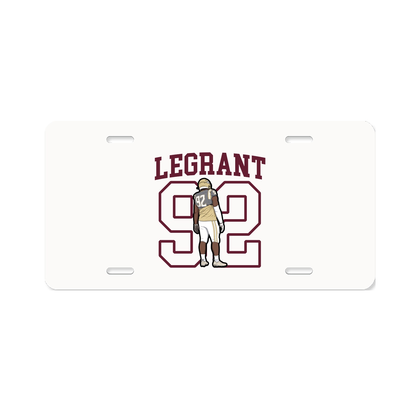 Aluminum License Plate