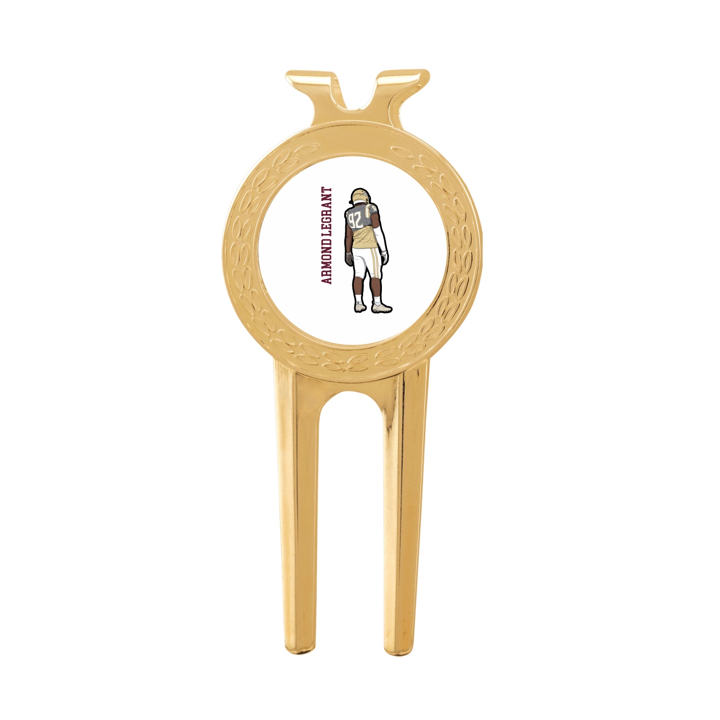 Divot Tool with Ball Marker — Name Vertical in Classic