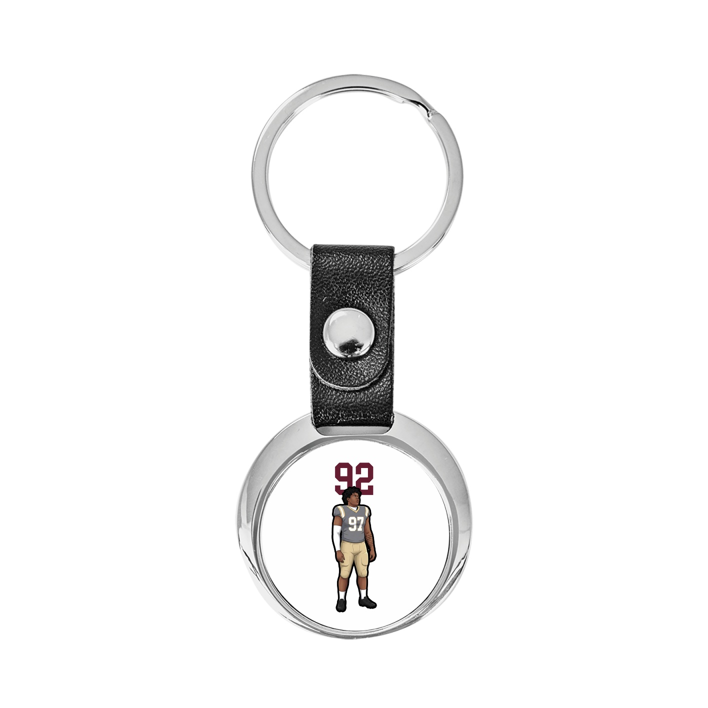 Key Chain — Number Top in Classic