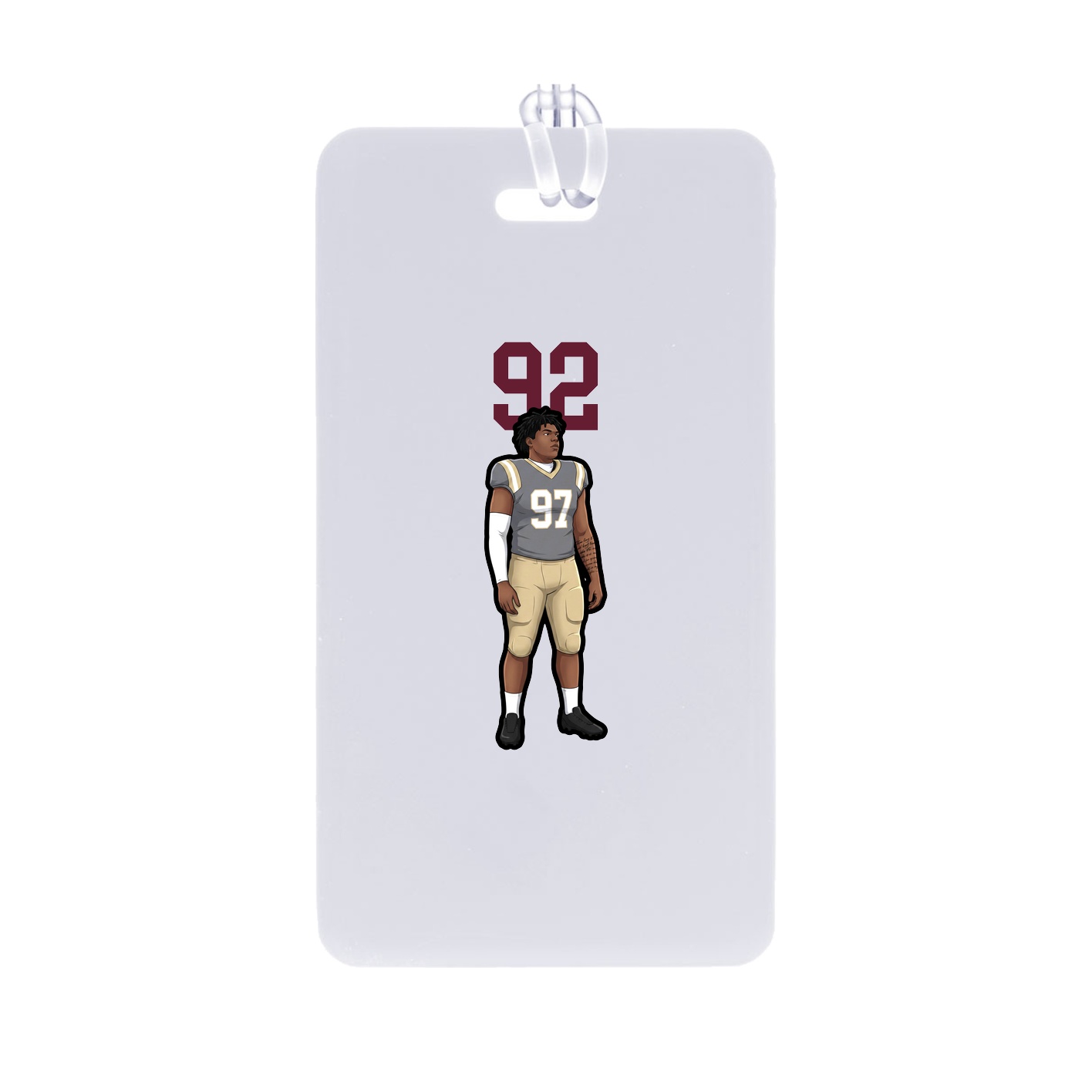 Bag Tag — Number Top in Classic