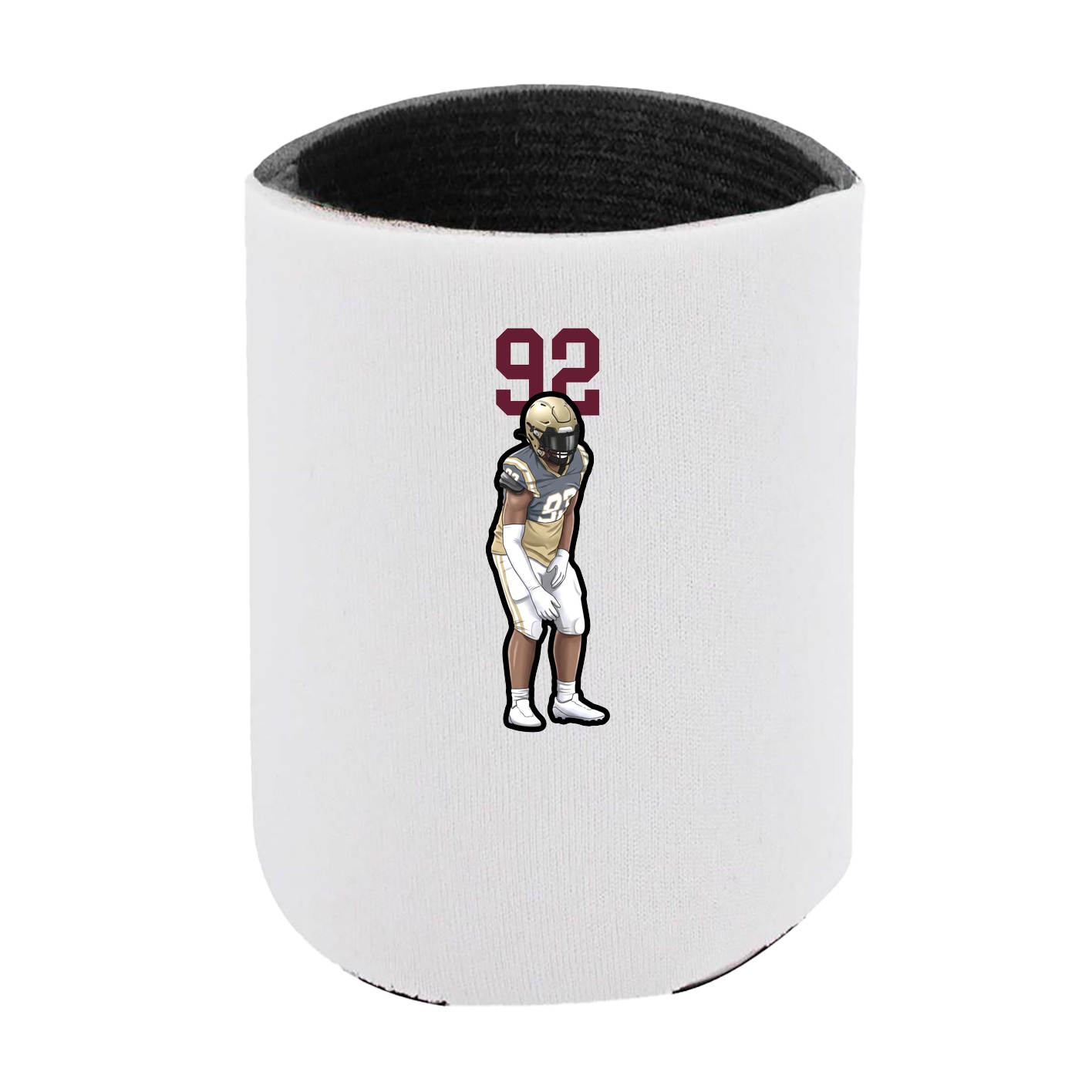 Can Holder — Number Top in White
