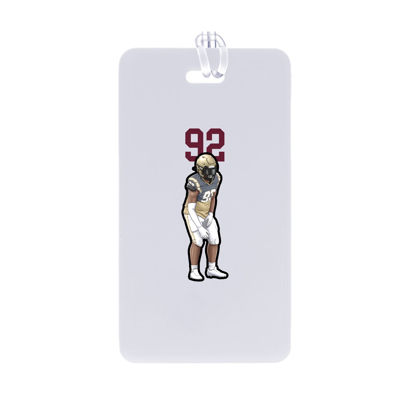 Bag Tag — Number Top in Classic