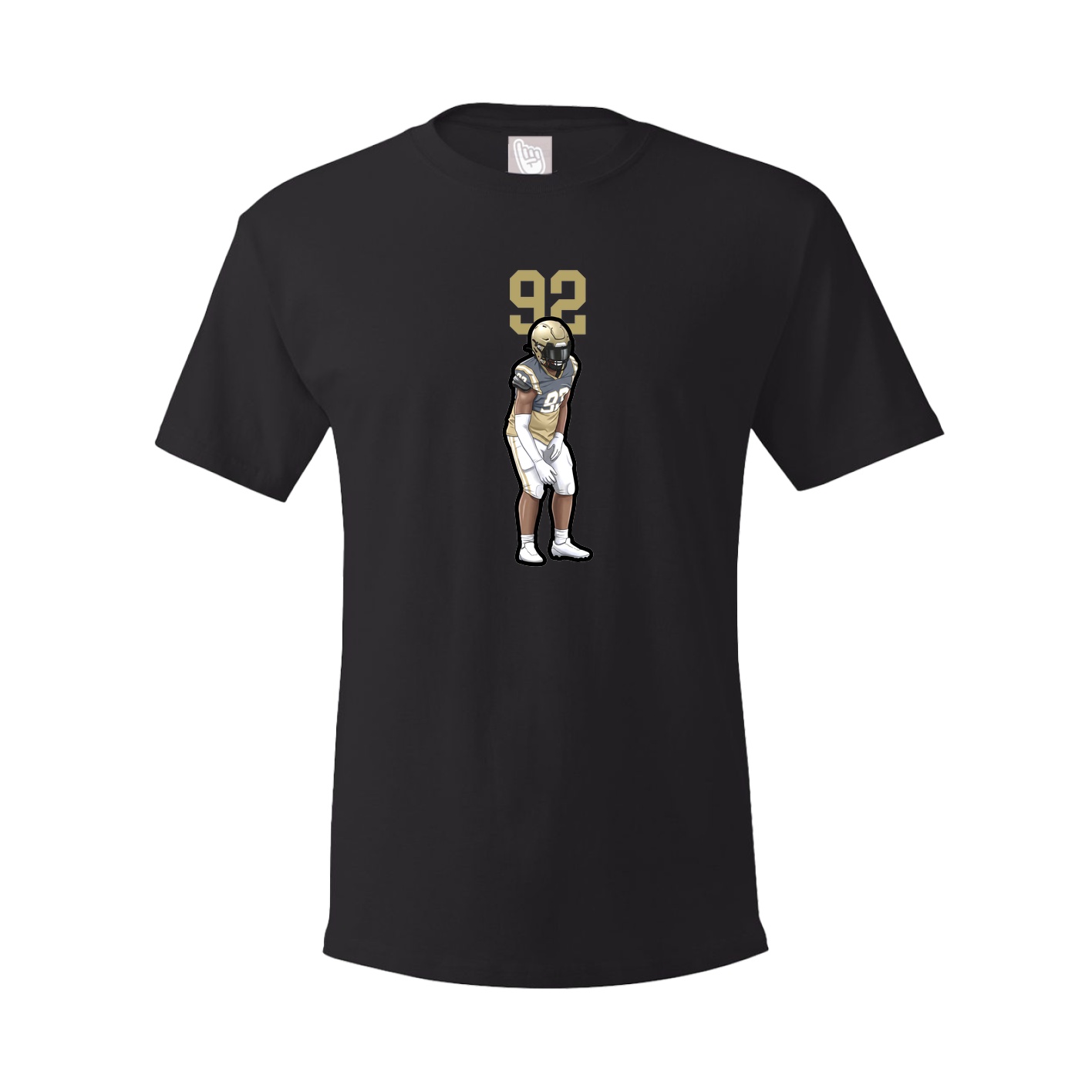 Tee — Number Top in Black