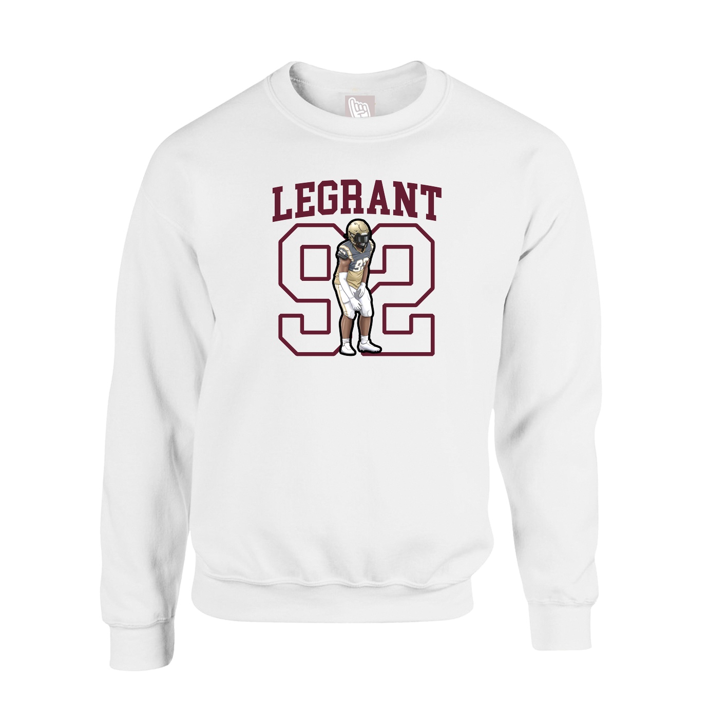 Fleece Crew — Shirsey in White