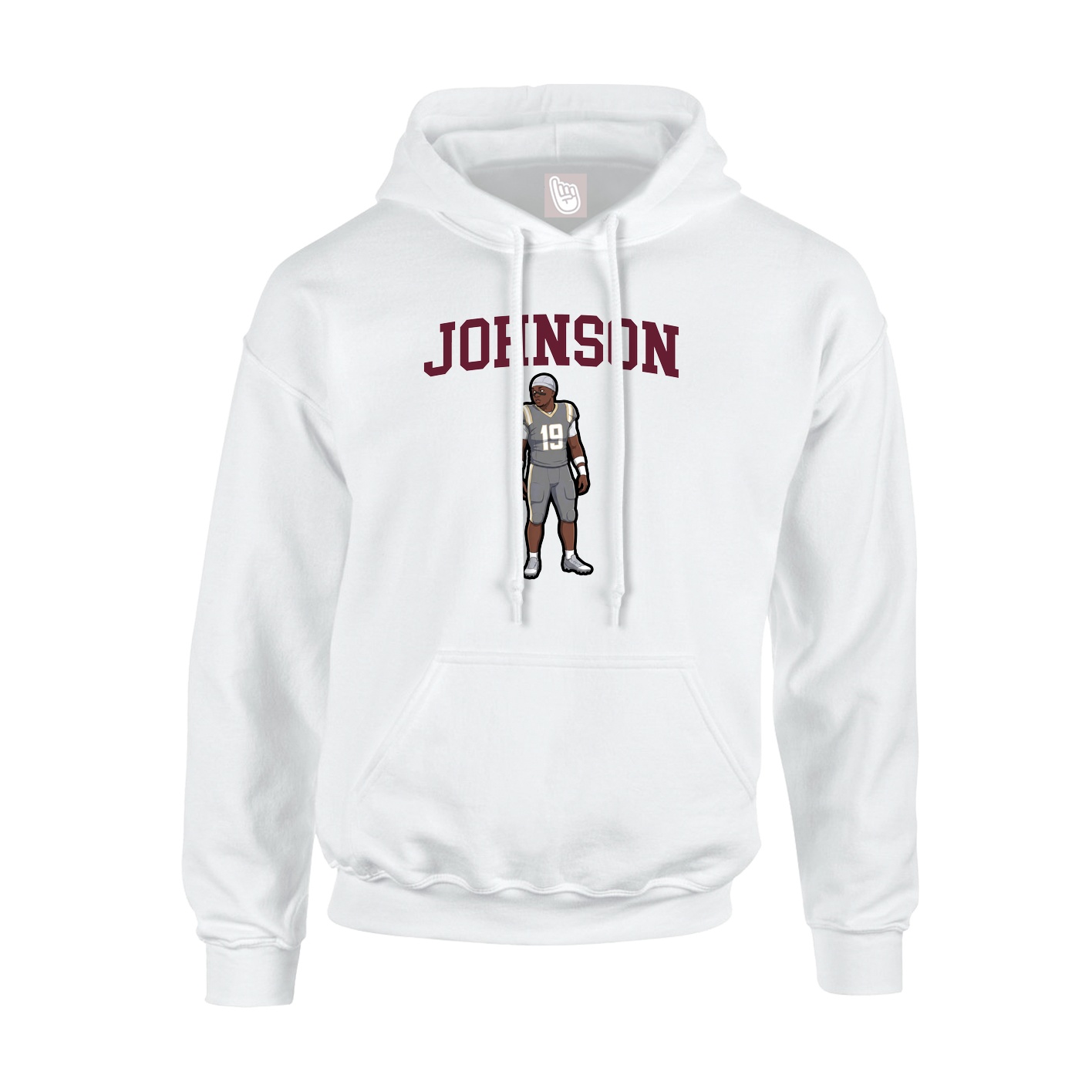 Youth Hoodie — Shirsey in White
