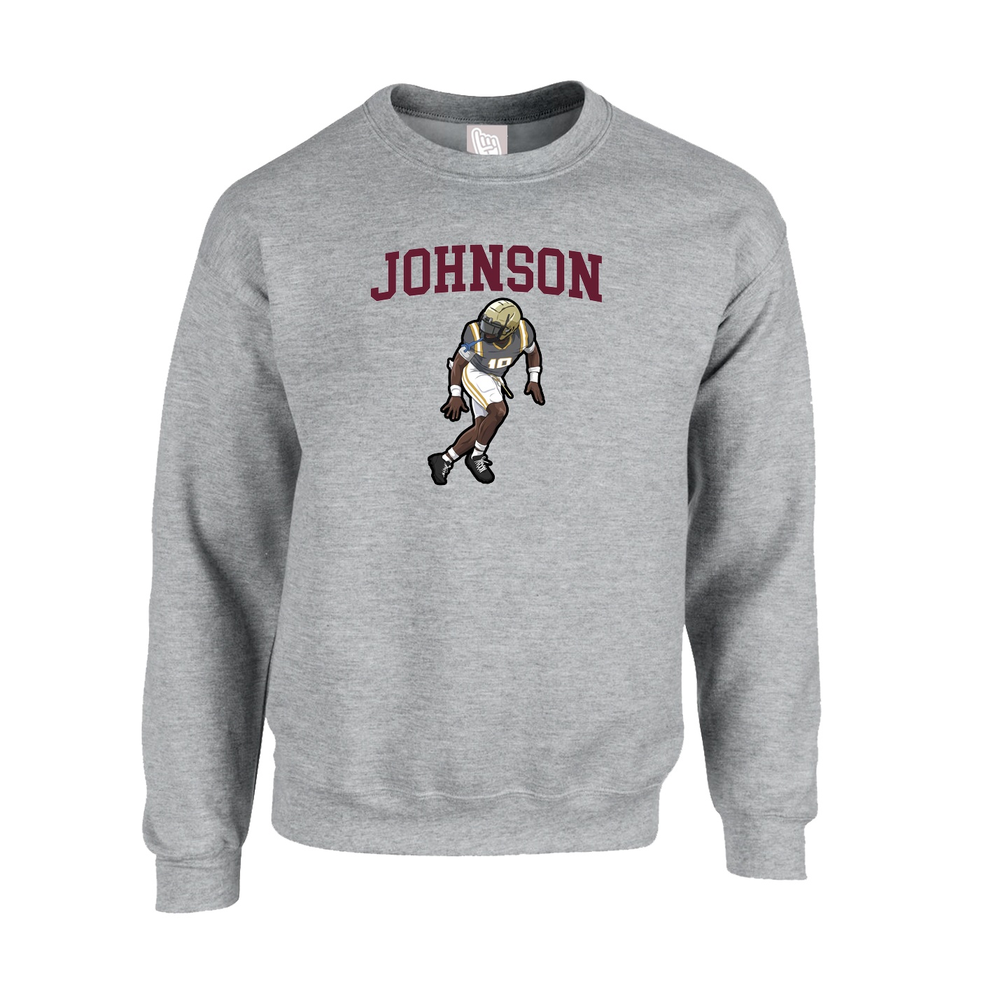 Fleece Crew — Shirsey in Grey