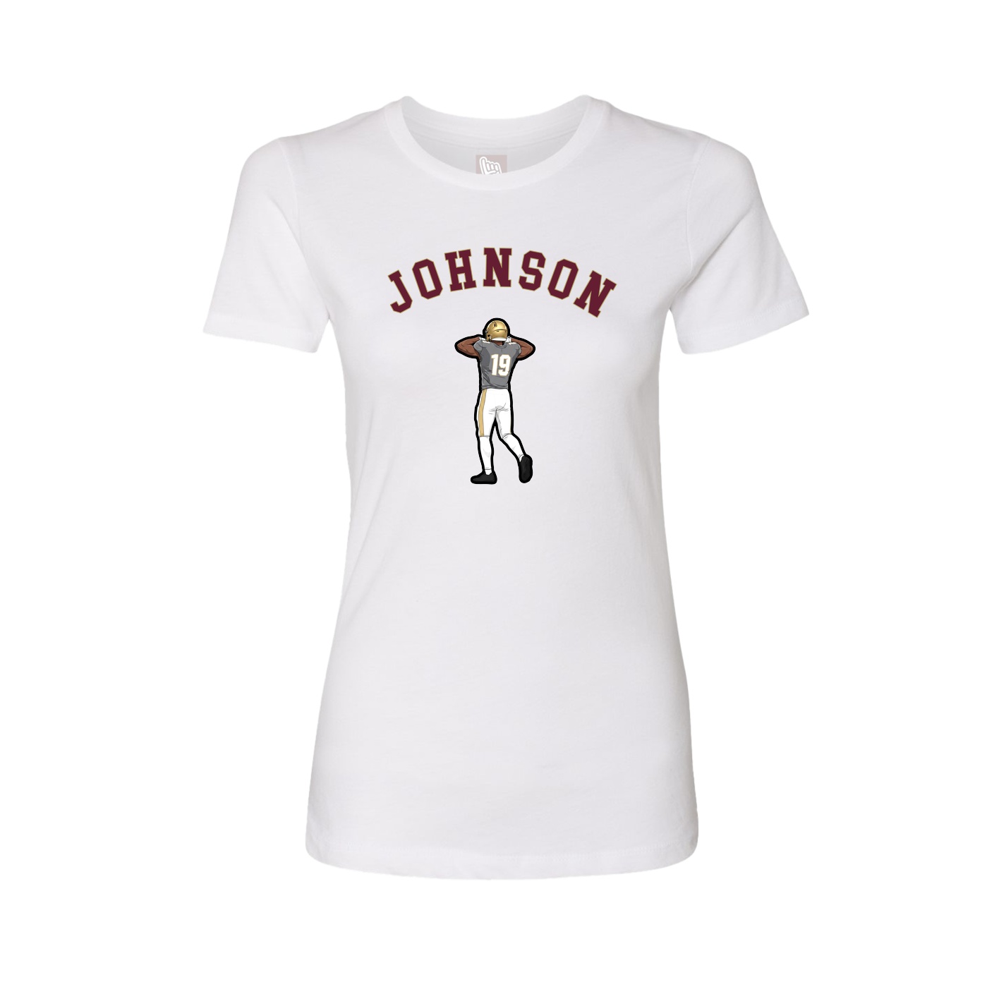 Womens Tee — Shirsey Arch in White