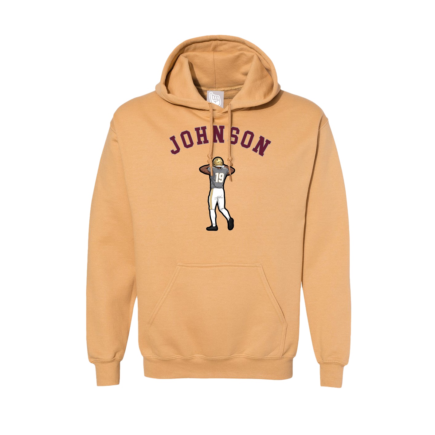 Hoodie — Shirsey Arch in Vegas Gold