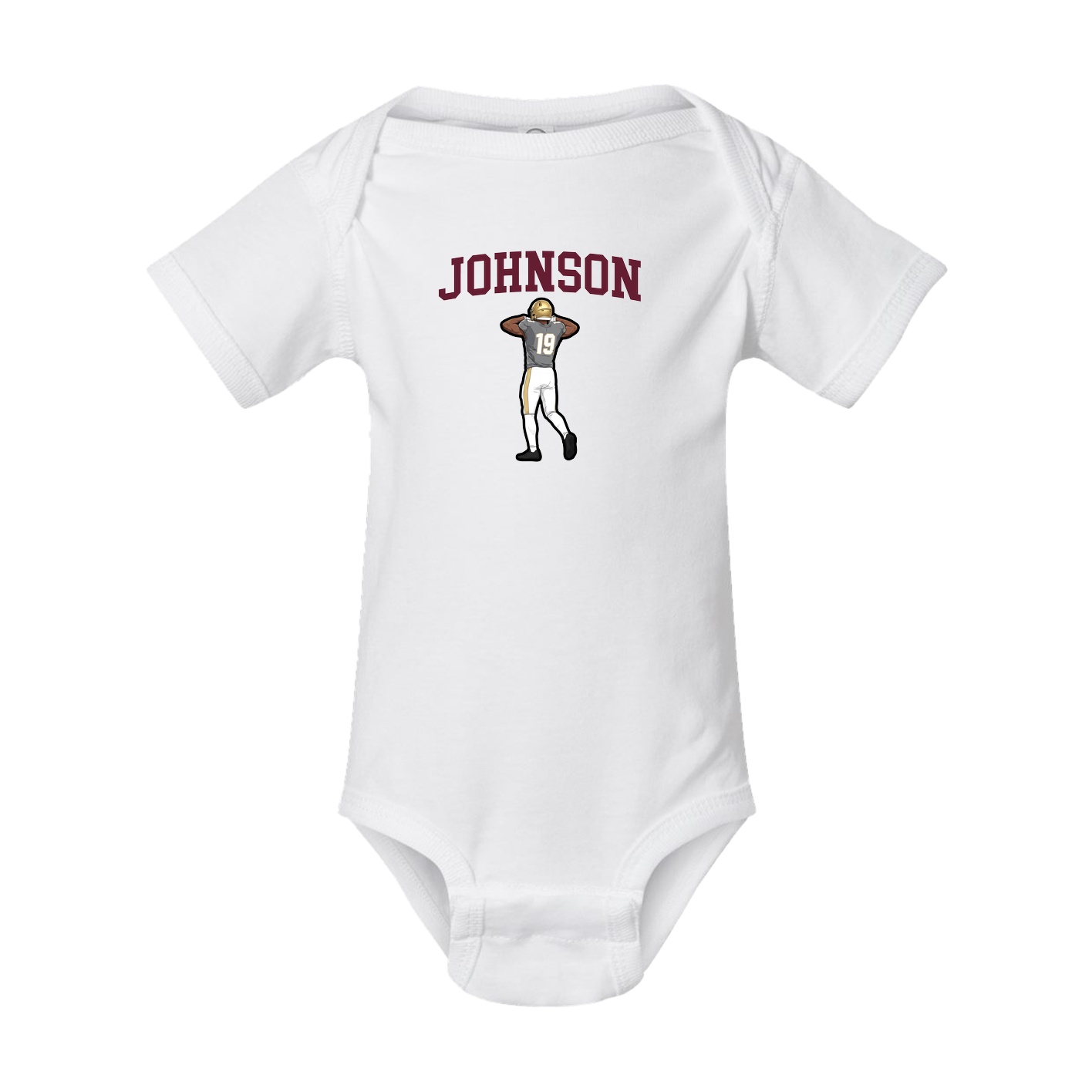 Baby Onesie — Shirsey in White