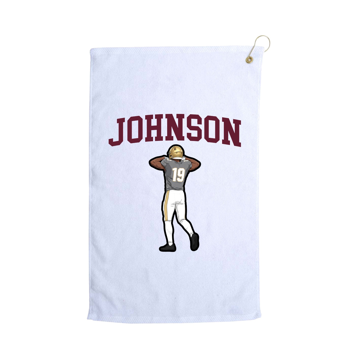 Golf Towel — Shirsey in White