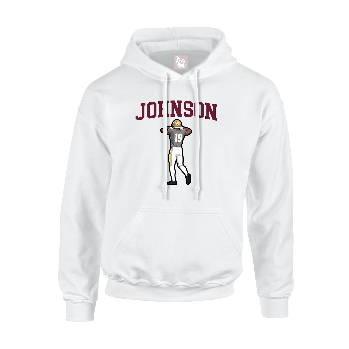 Youth Hoodie — Shirsey in White