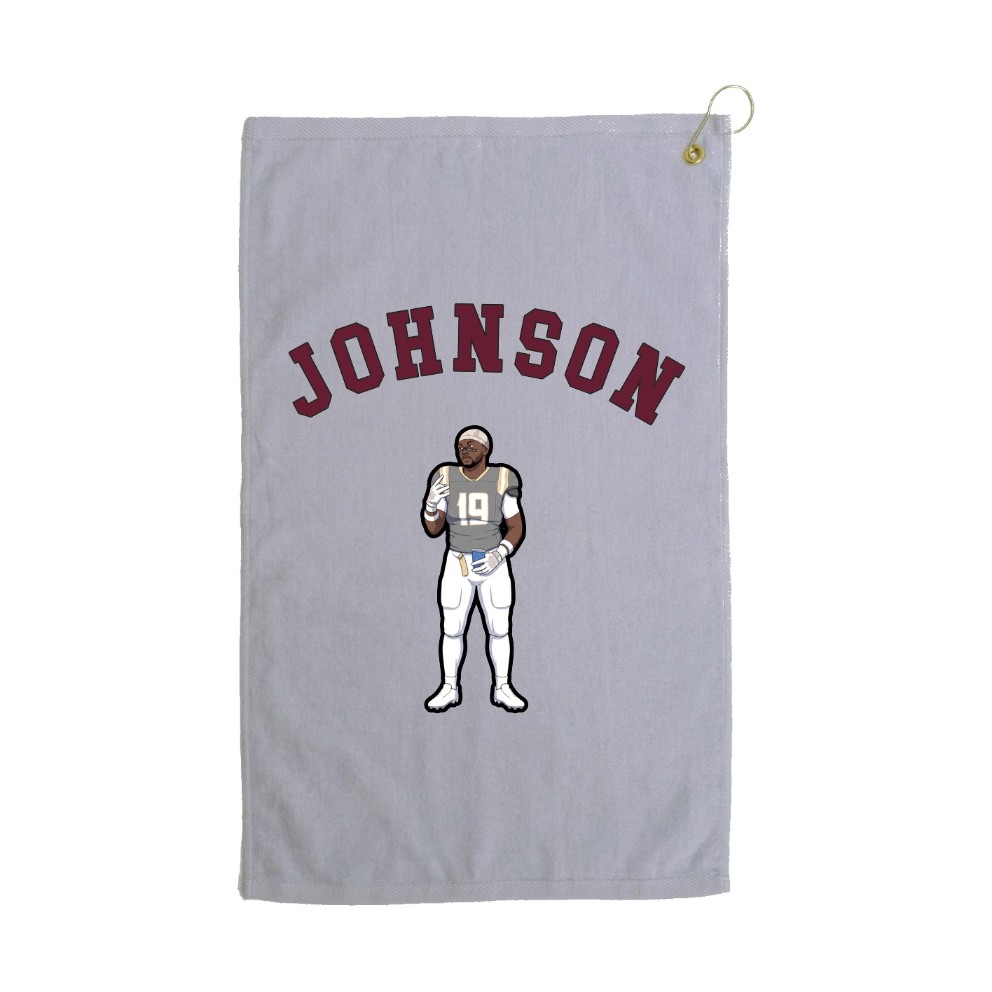 Golf Towel — Shirsey Arch in Grey