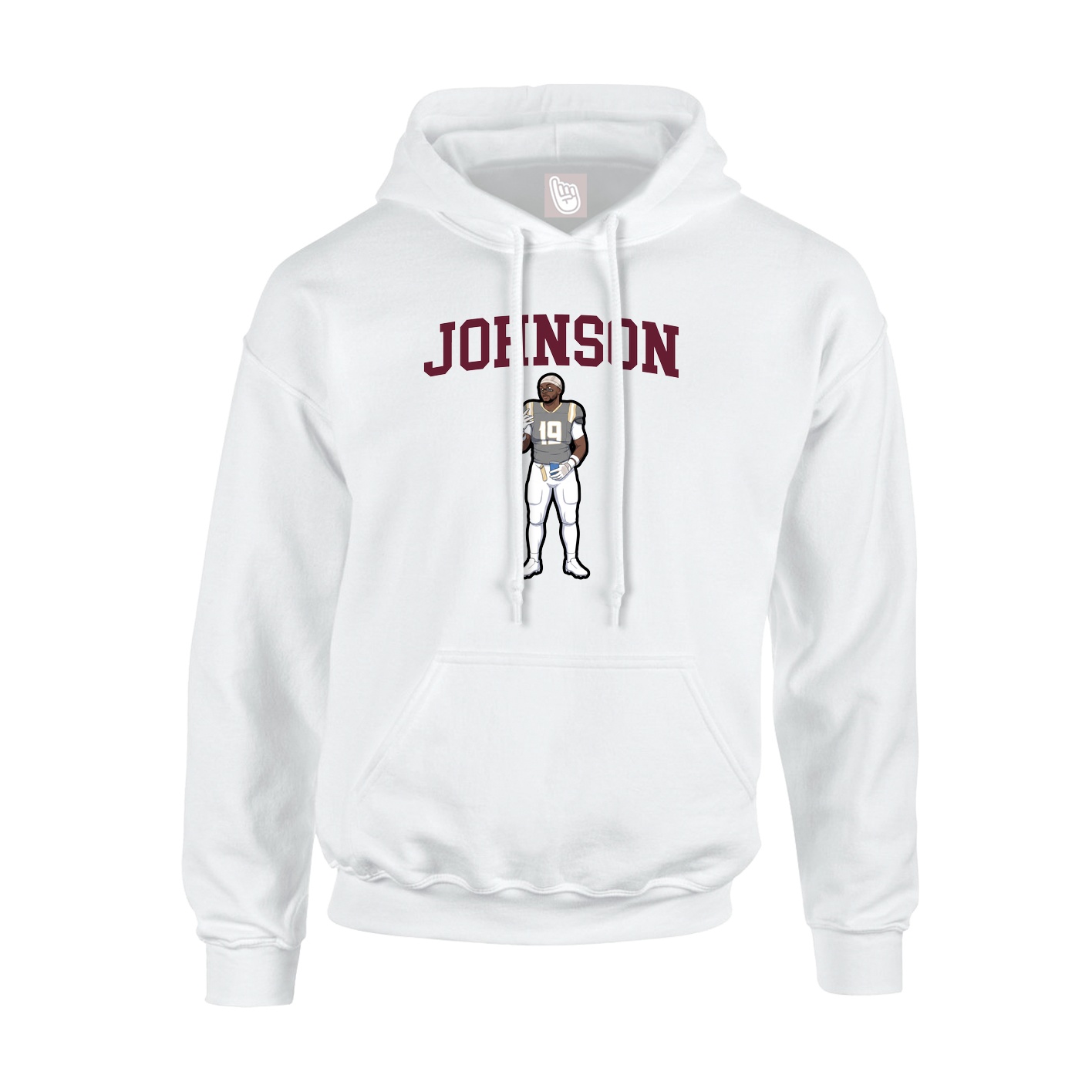 Hoodie — Shirsey in White