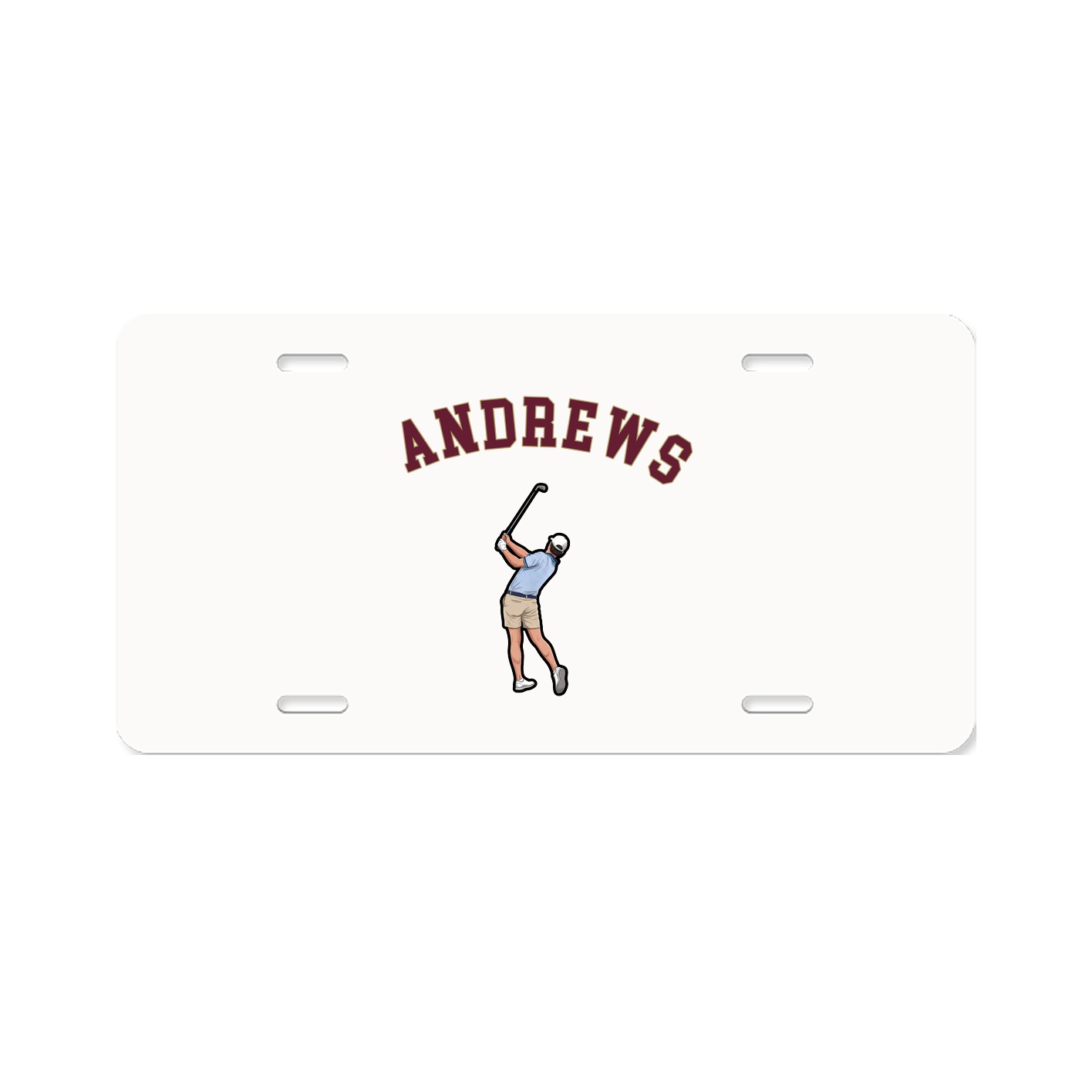 License Plate — Shirsey Arch in Classic