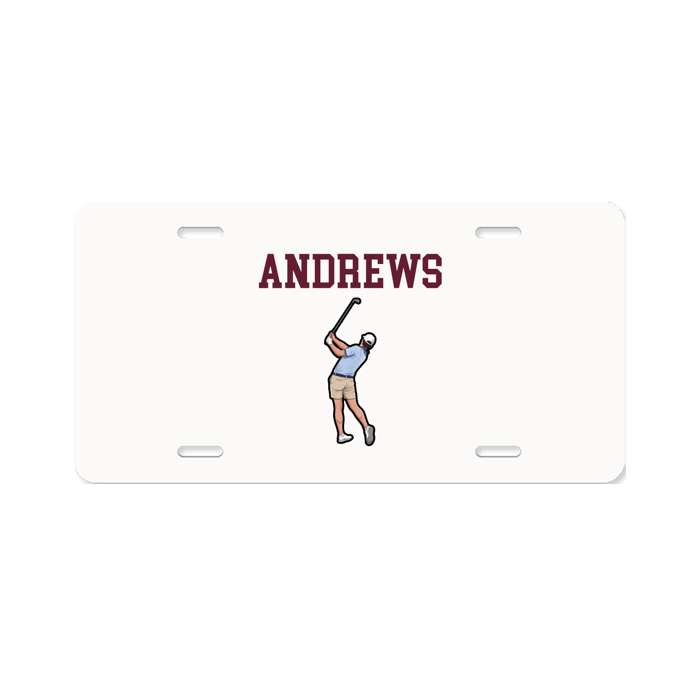License Plate — Shirsey in Classic