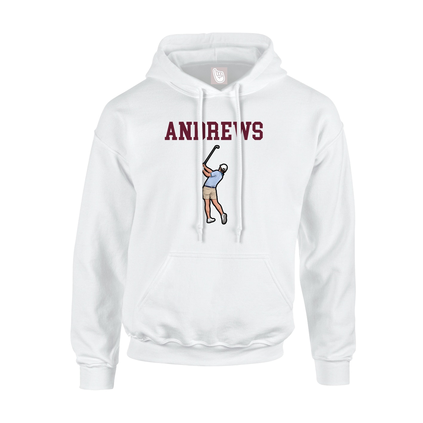Youth Hoodie — Shirsey in White