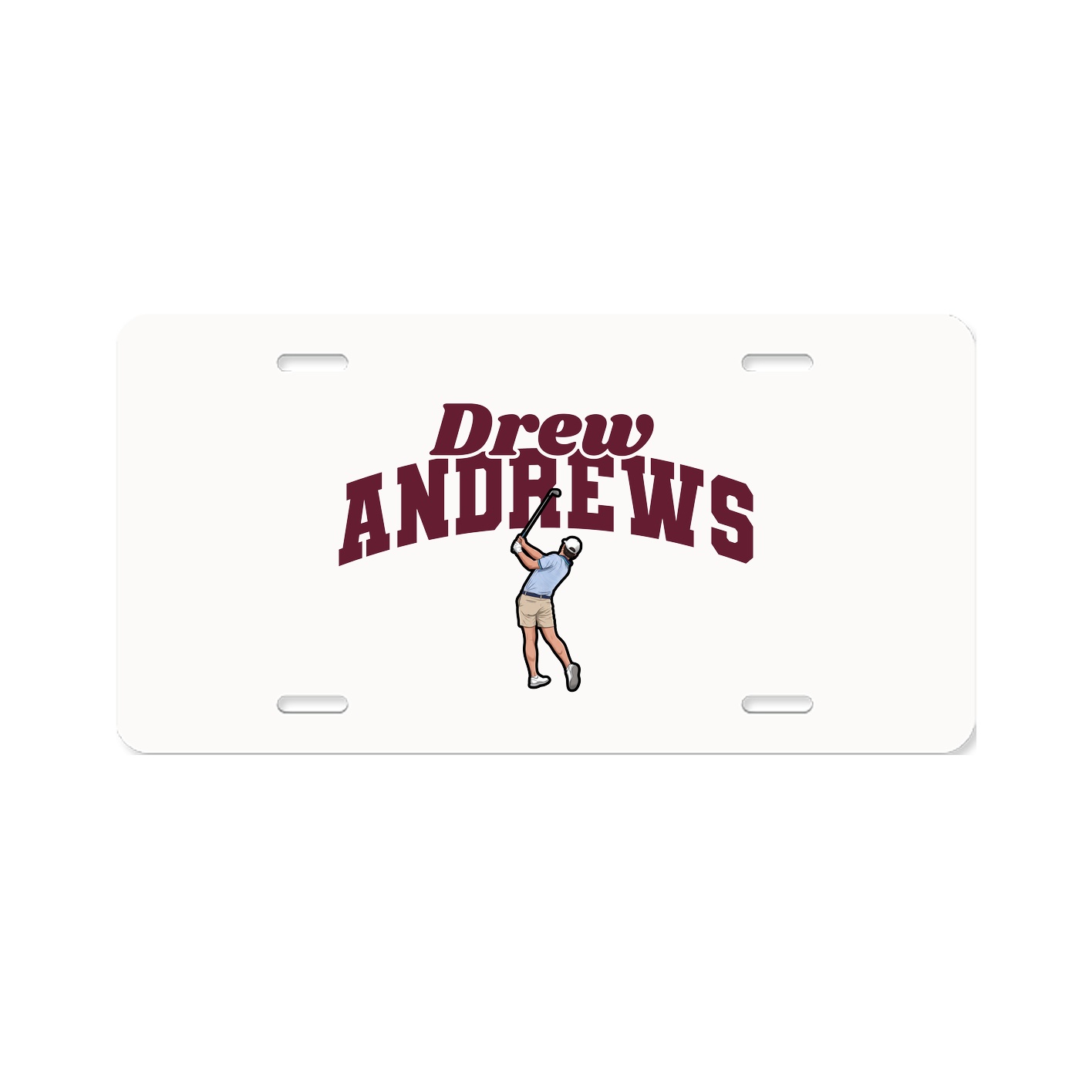 License Plate — Signature Arch in Classic
